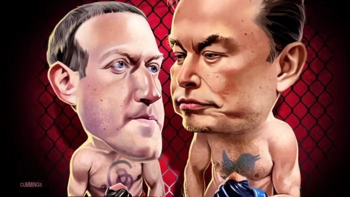 Cuoc dau khong vo dai giua Musk va Zuckerberg hinh anh