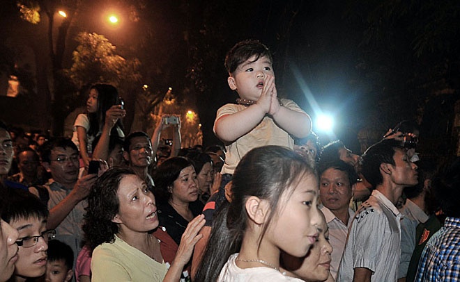 Nhung khoanh khac lay dong tai le tang tuong Giap hinh anh