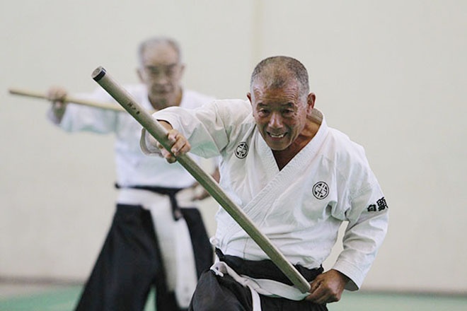 Vo si Nhat 'xe doi troi dat' voi Aikido hinh anh