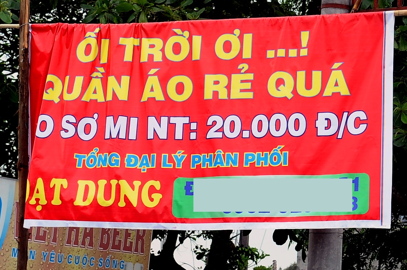 Ha Noi ngap bang ron quang cao giam gia cuoi nam hinh anh