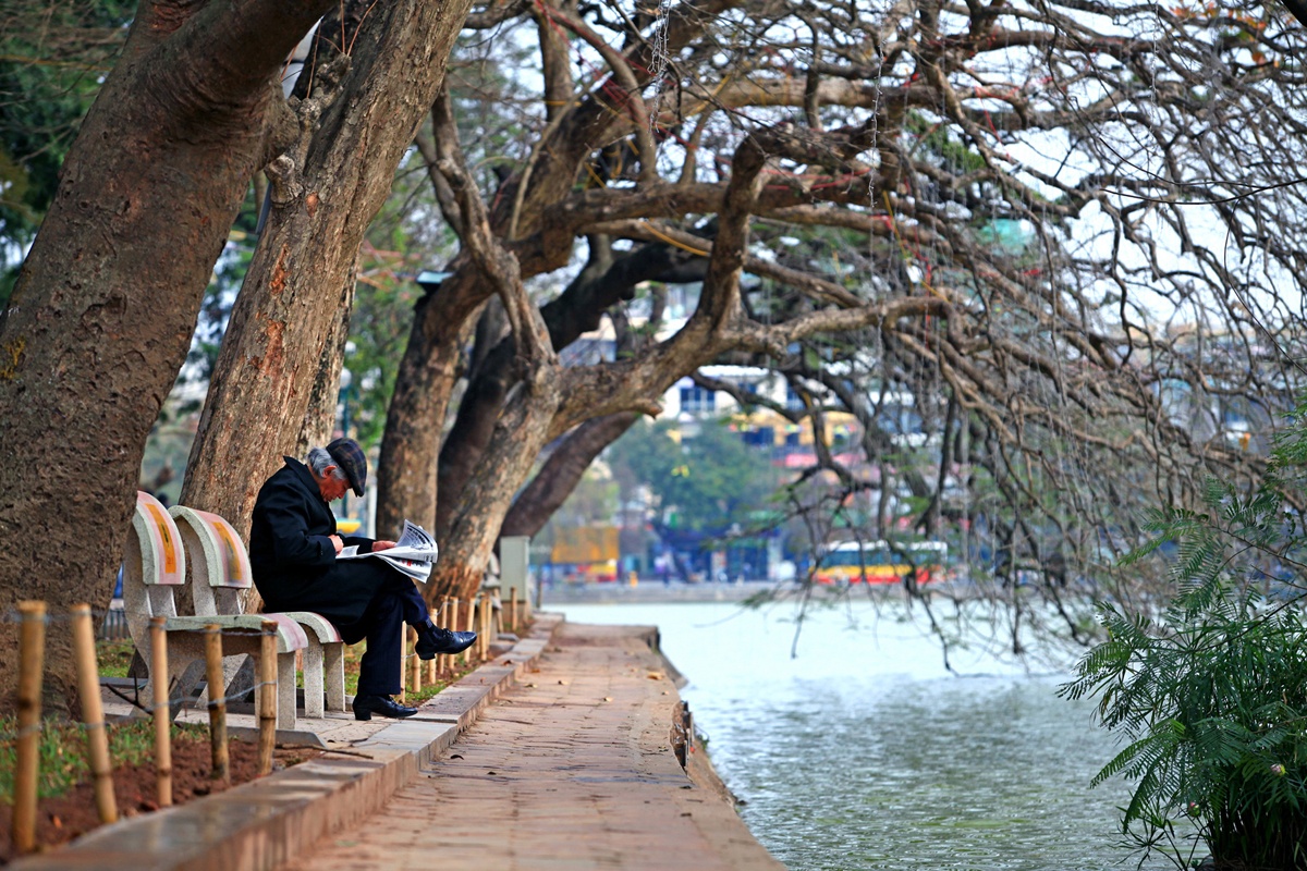 Khoanh khac nhung ngay gio lanh o thu do hinh anh