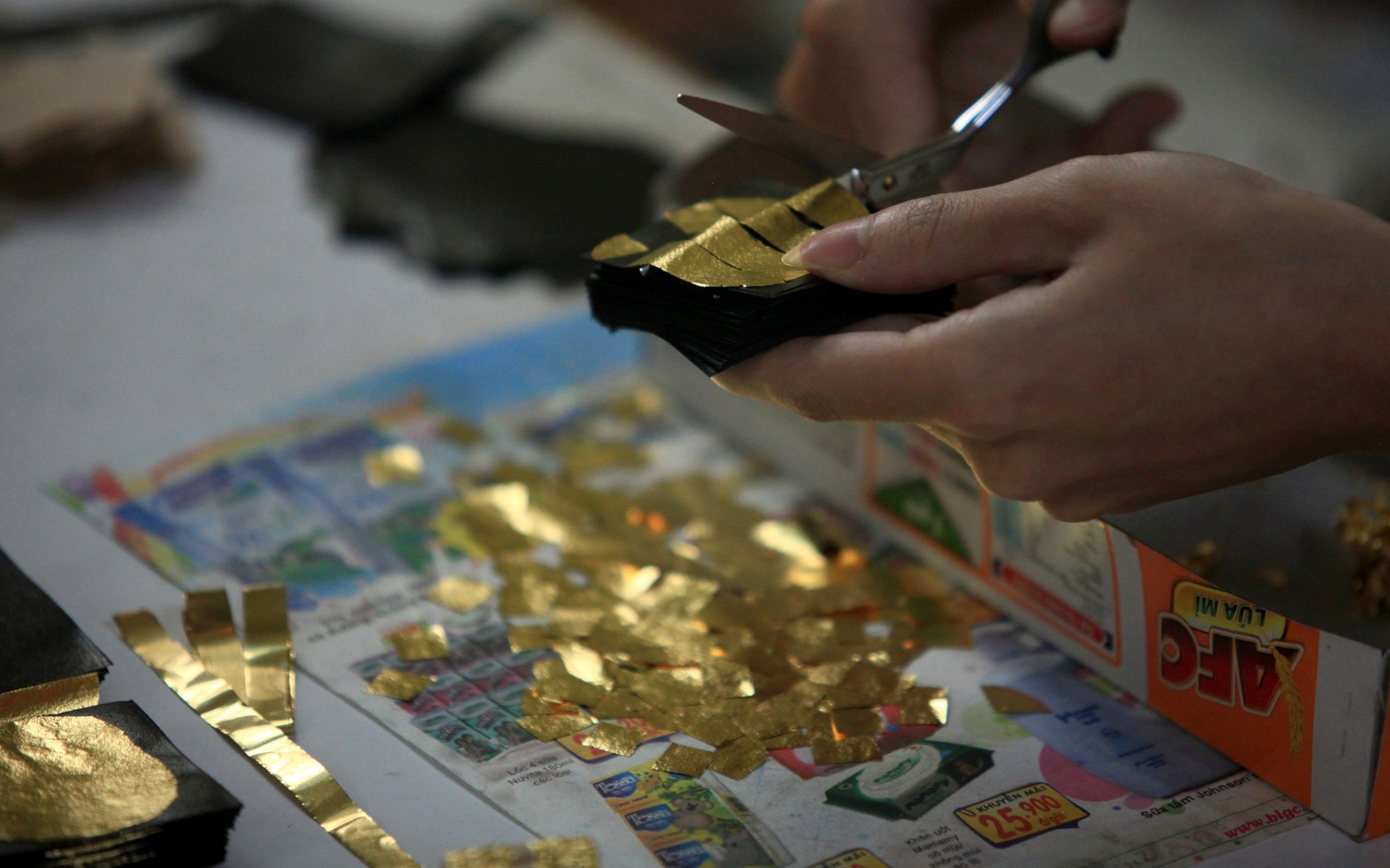 Dat vang bang tay o ngoai thanh Ha Noi hinh anh