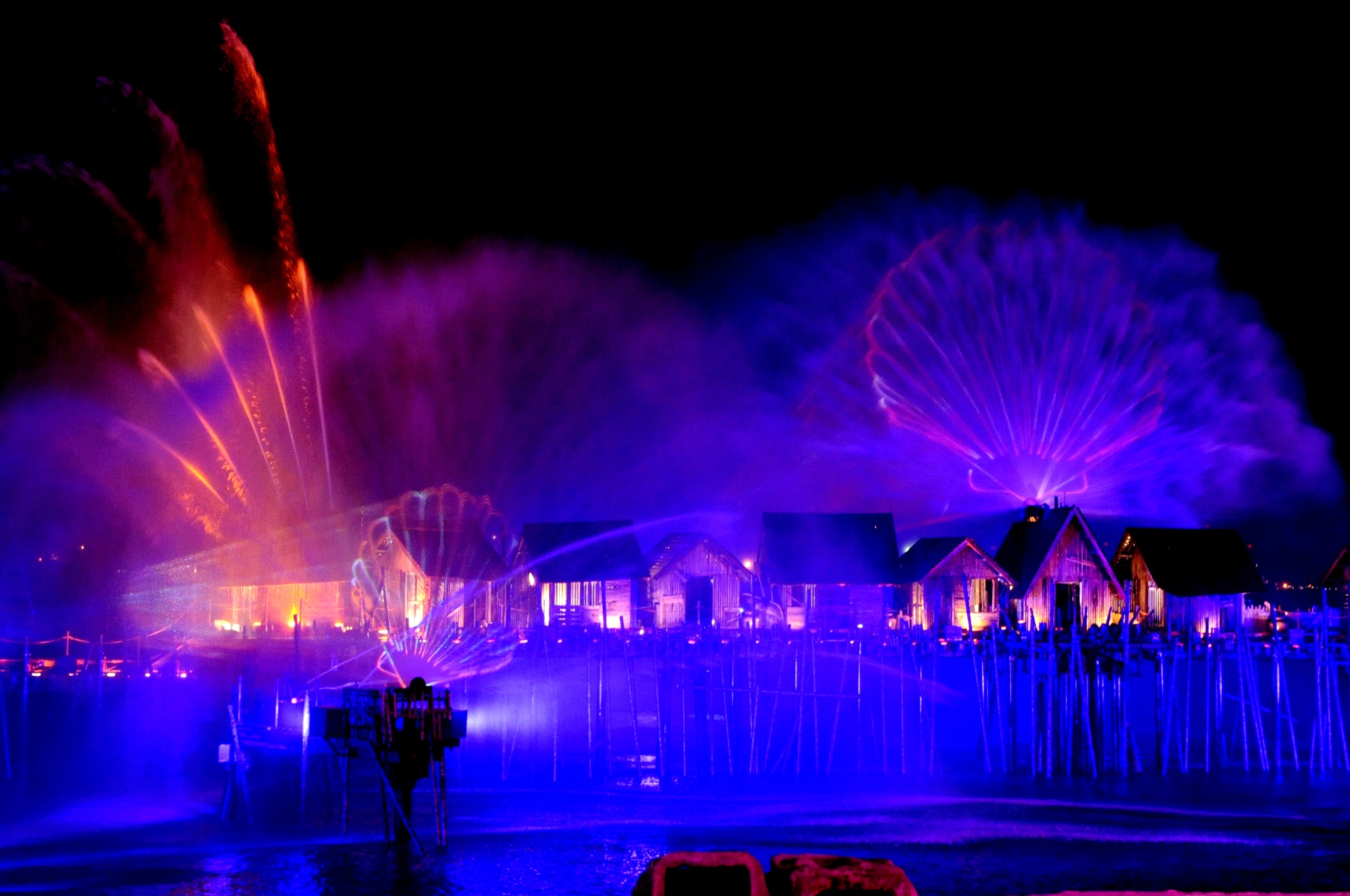 Nhac nuoc lung linh tren dao Sentosa hinh anh