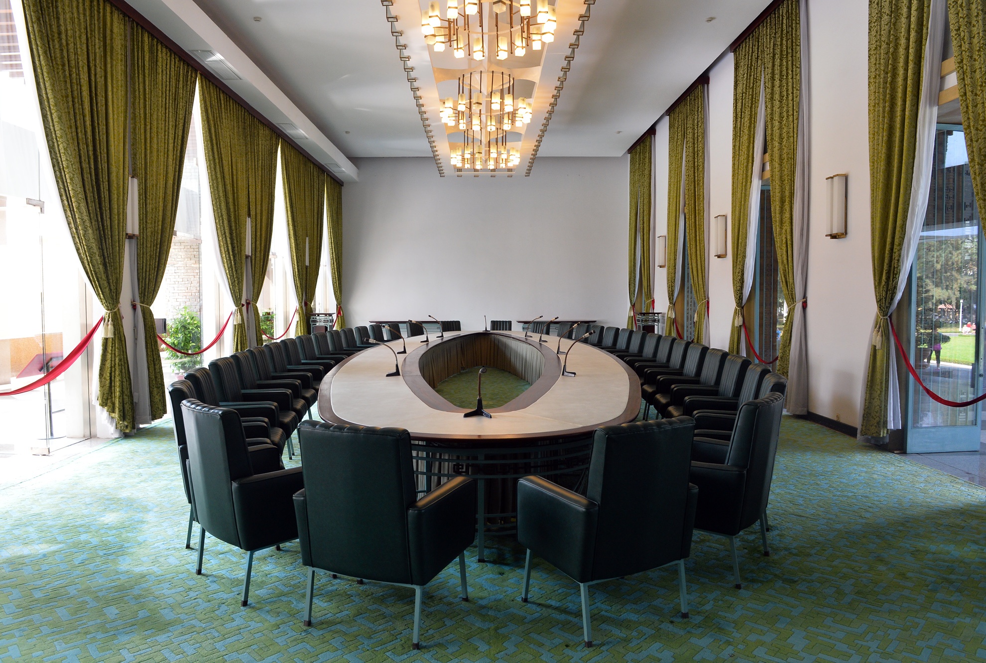 Phòng nội các, nơi diễn ra các cuộc họp của Hội đồng Tổng trưởng