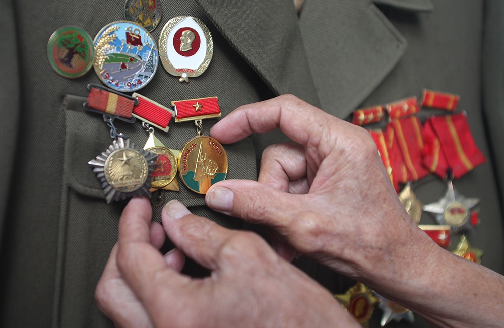  60 năm qua, kỷ vật còn lại duy nhất của cuộc chiến là những tấm huân chương.