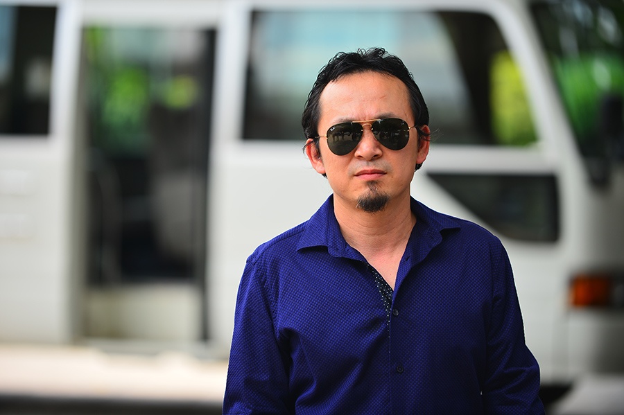 Nhạc sĩ Quốc Trung - chồng cũ của ca sĩ Thanh Lam.