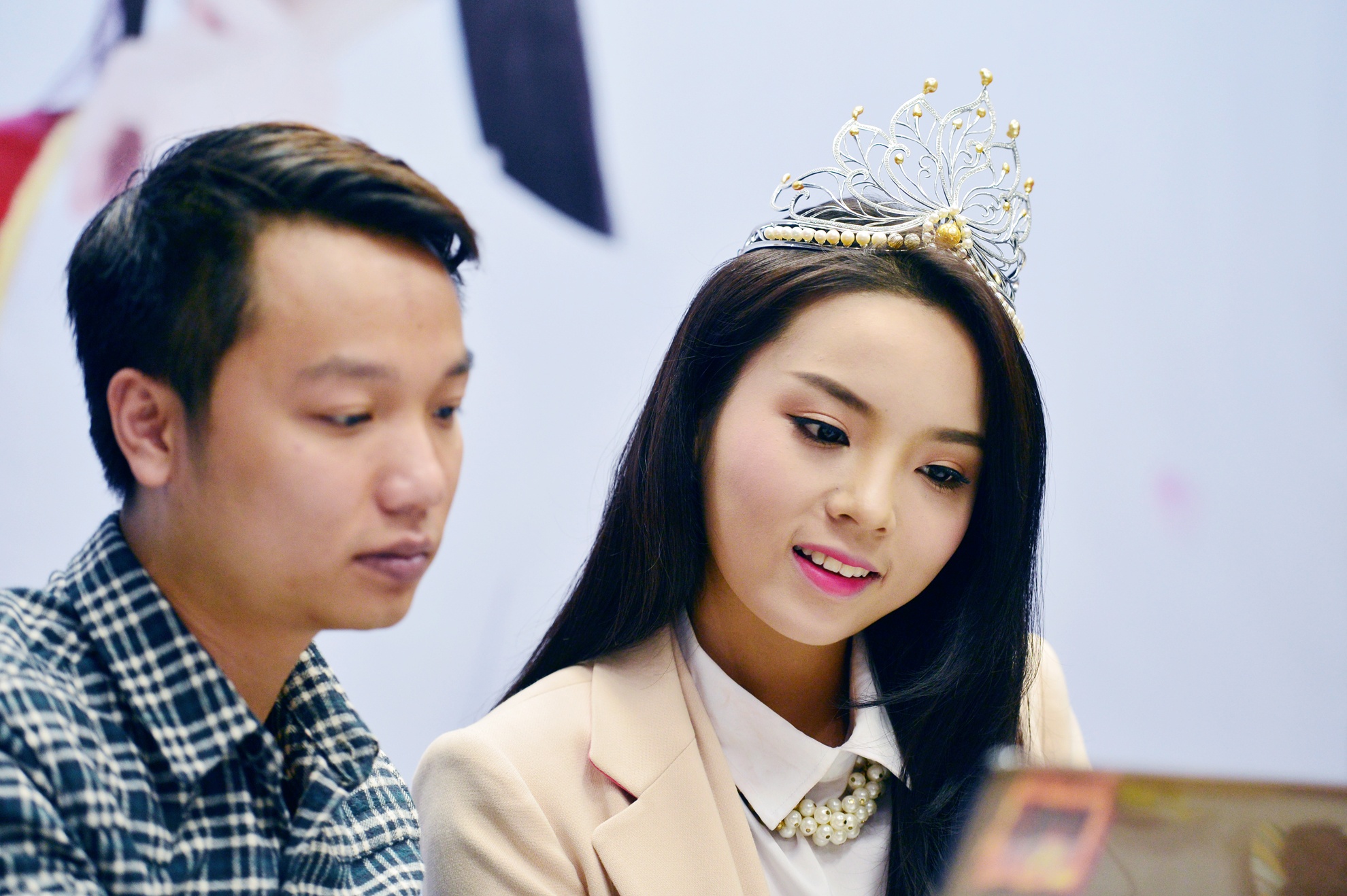 Hoa hau Ky Duyen uoc mo tro thanh doanh nhan thanh dat hinh anh