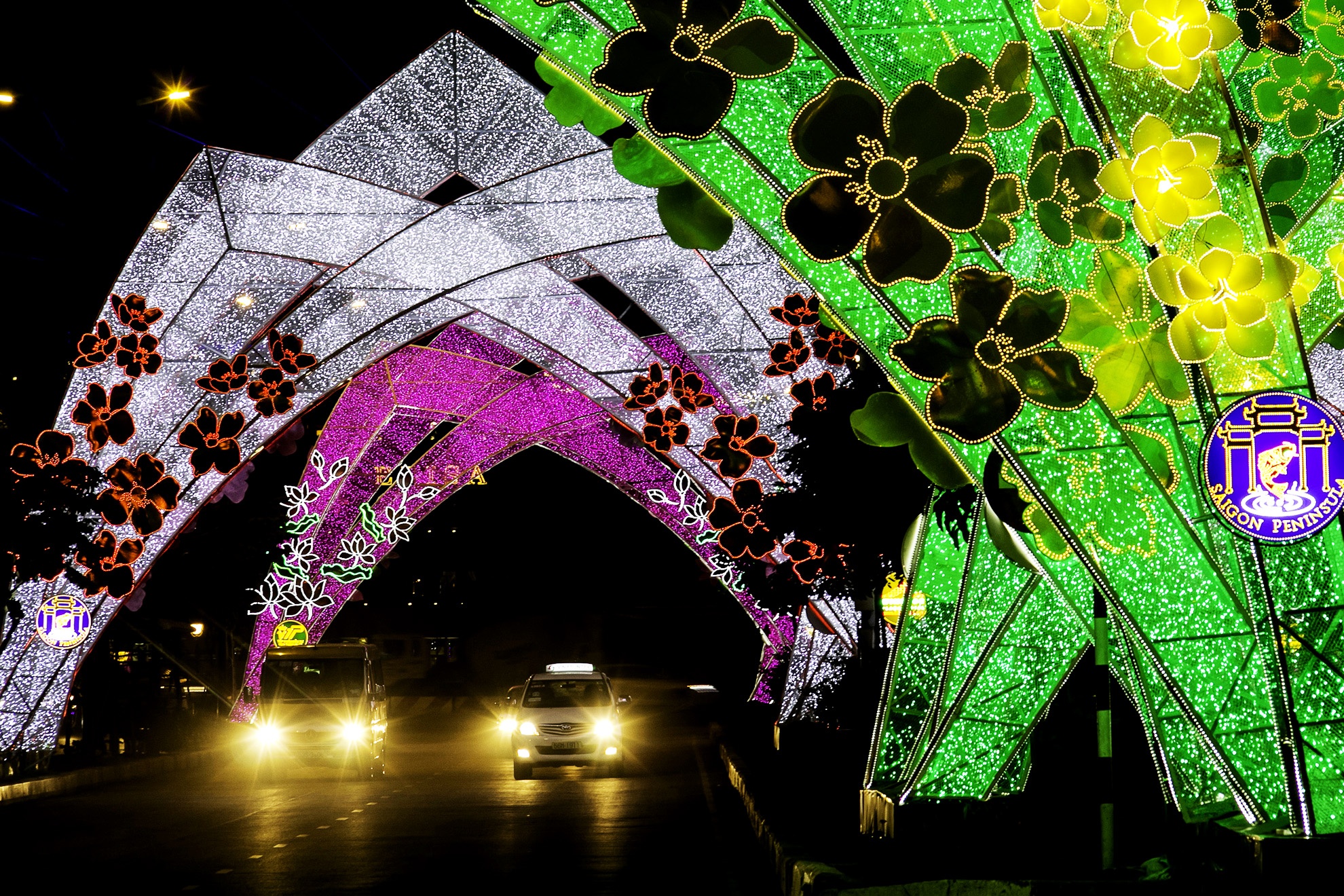 Sai Gon ruc ro cho don nam moi 2015 hinh anh