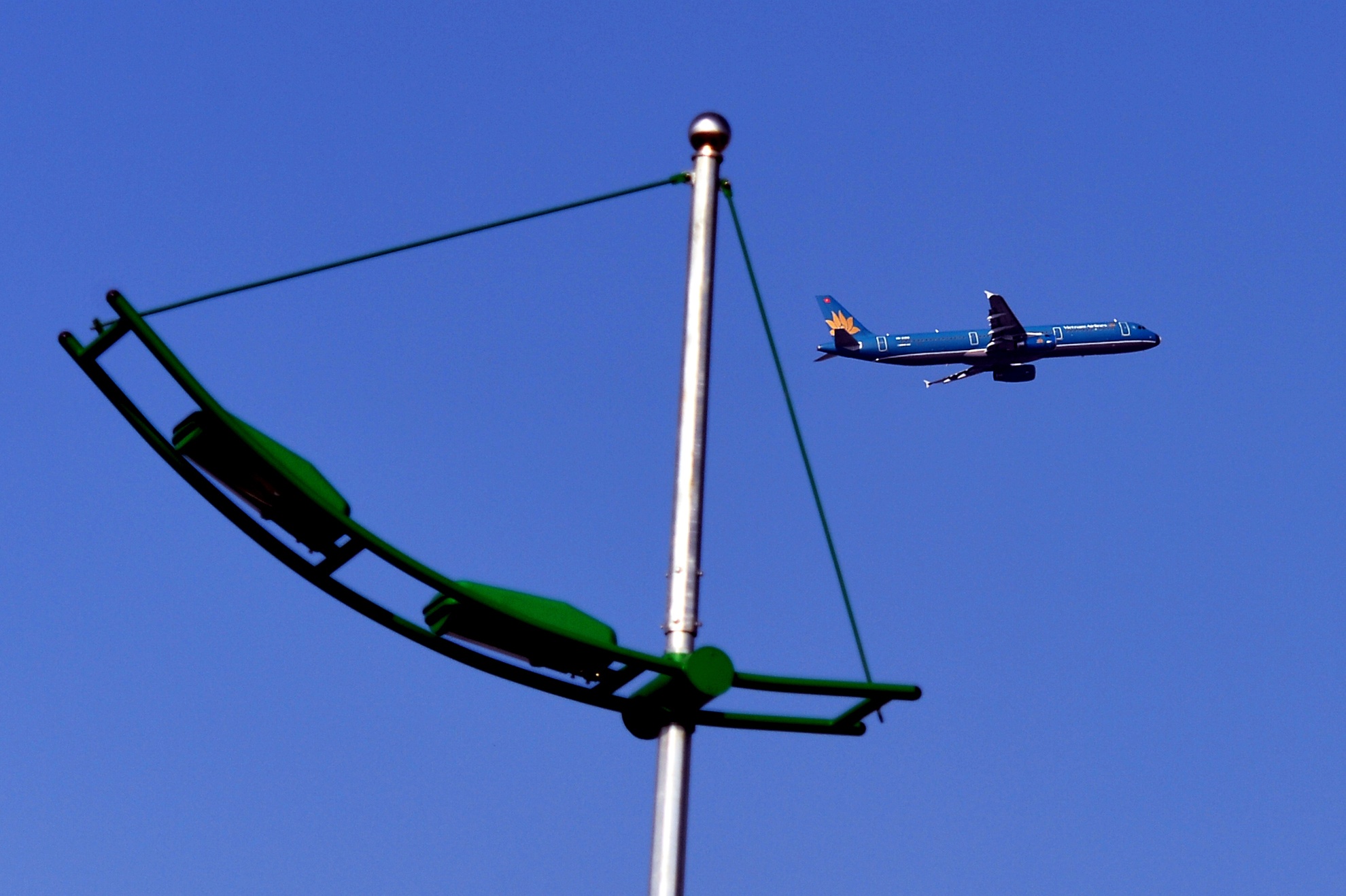 Cao toc Noi Bai - Nhat Tan nhin tu tren cao hinh anh