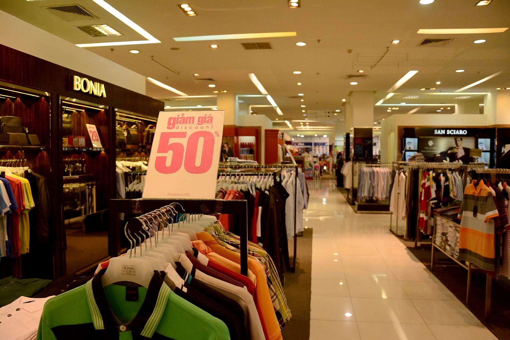 Parkson Ha Noi, Sai Gon chung canh hoang lanh hinh anh