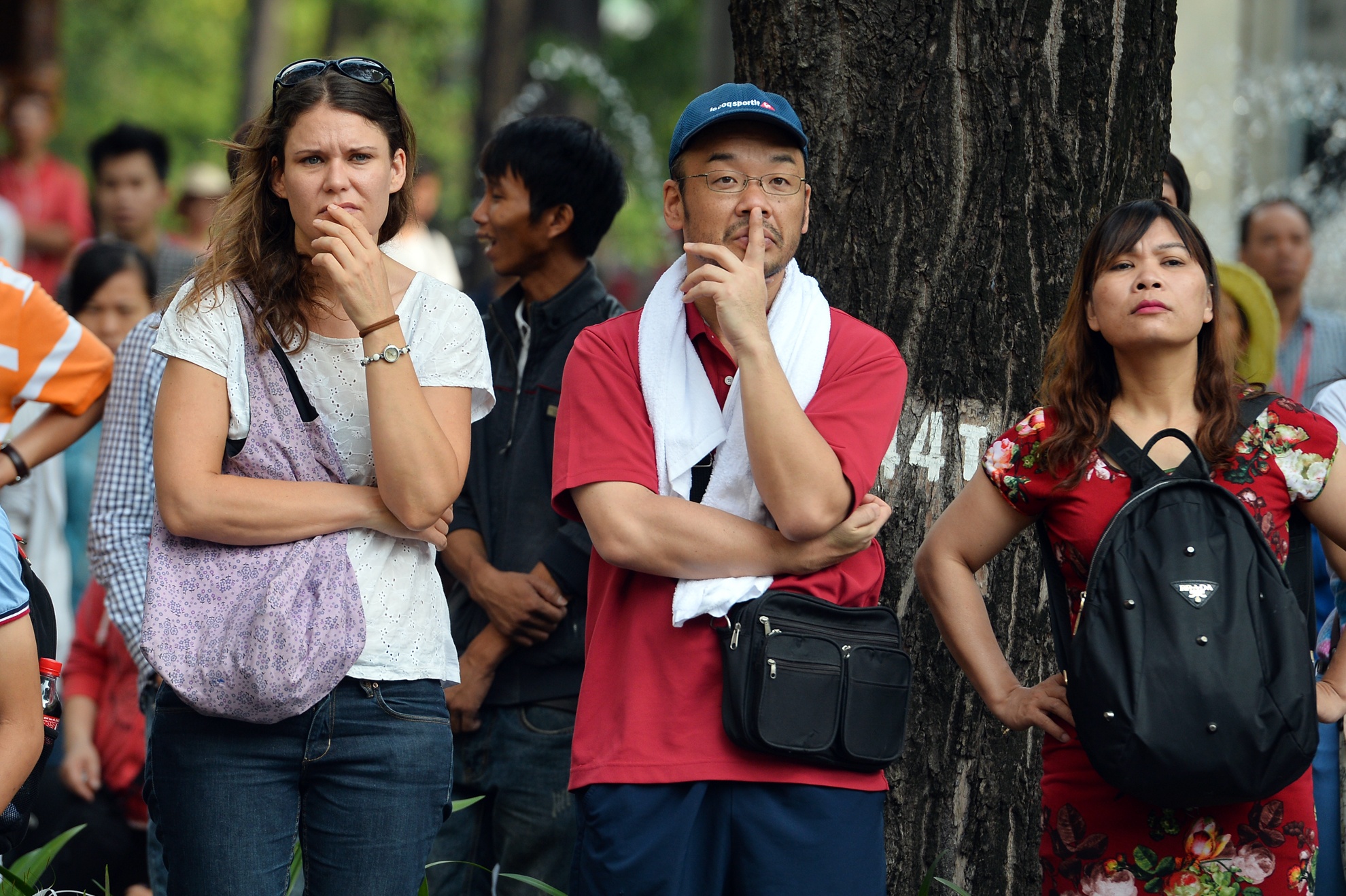 Cac kieu ngong doan dieu binh tren duong pho Sai Gon hinh anh