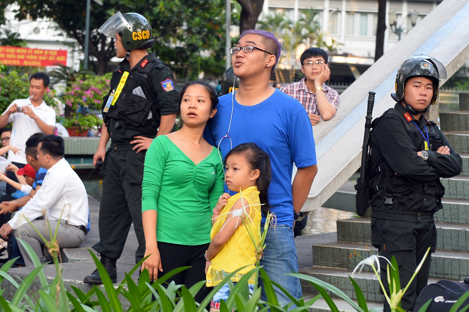 Cam duong tu xa khu vuc dieu binh hang km hinh anh