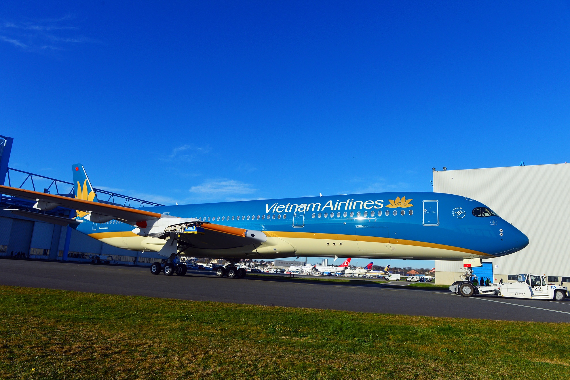 Airbus hien dai nhat cua Viet Nam cho khach bay mien phi hinh anh