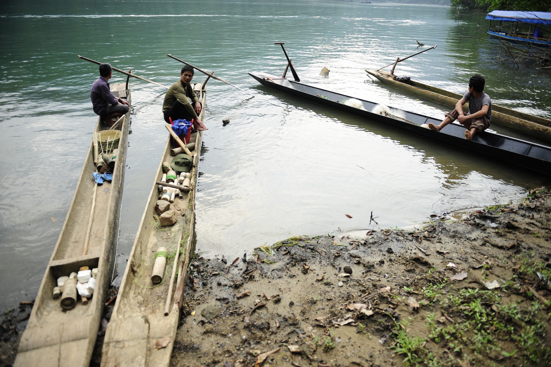 Canh sac lam say long nguoi o ho Ba Be hinh anh