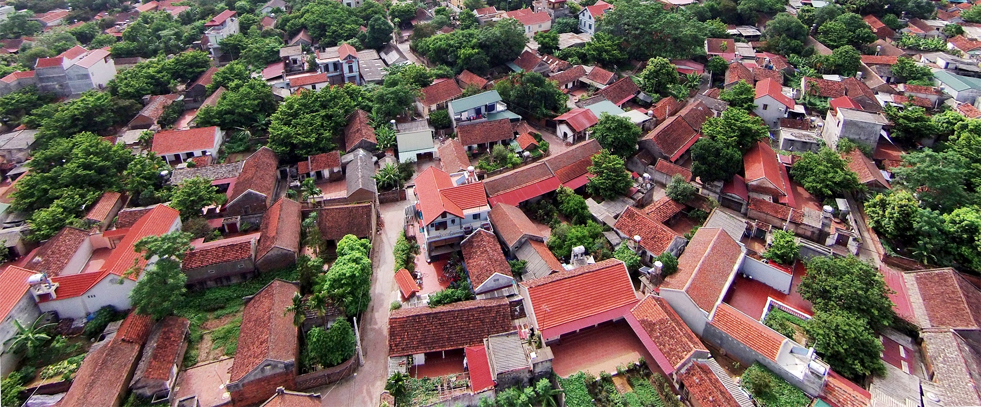 Ngoi lang co dep nhat Viet Nam nhin tu bau troi hinh anh