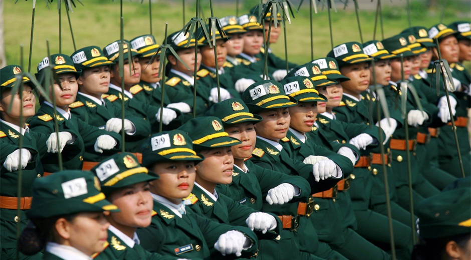 Nu chien si do mo hoi tap luyen dieu binh 2/9 hinh anh