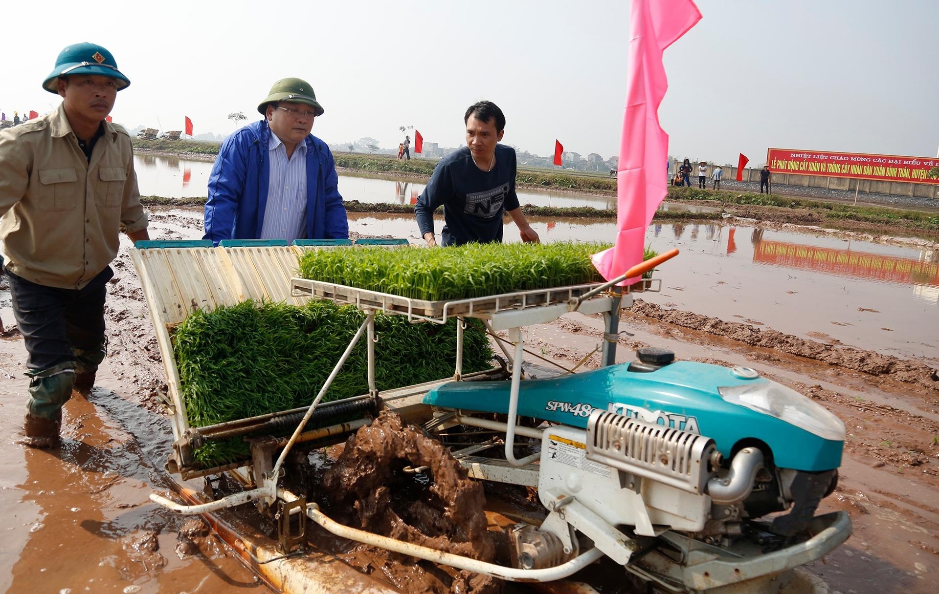 Bi thu, Chu tich Ha Noi di cay dau nam hinh anh