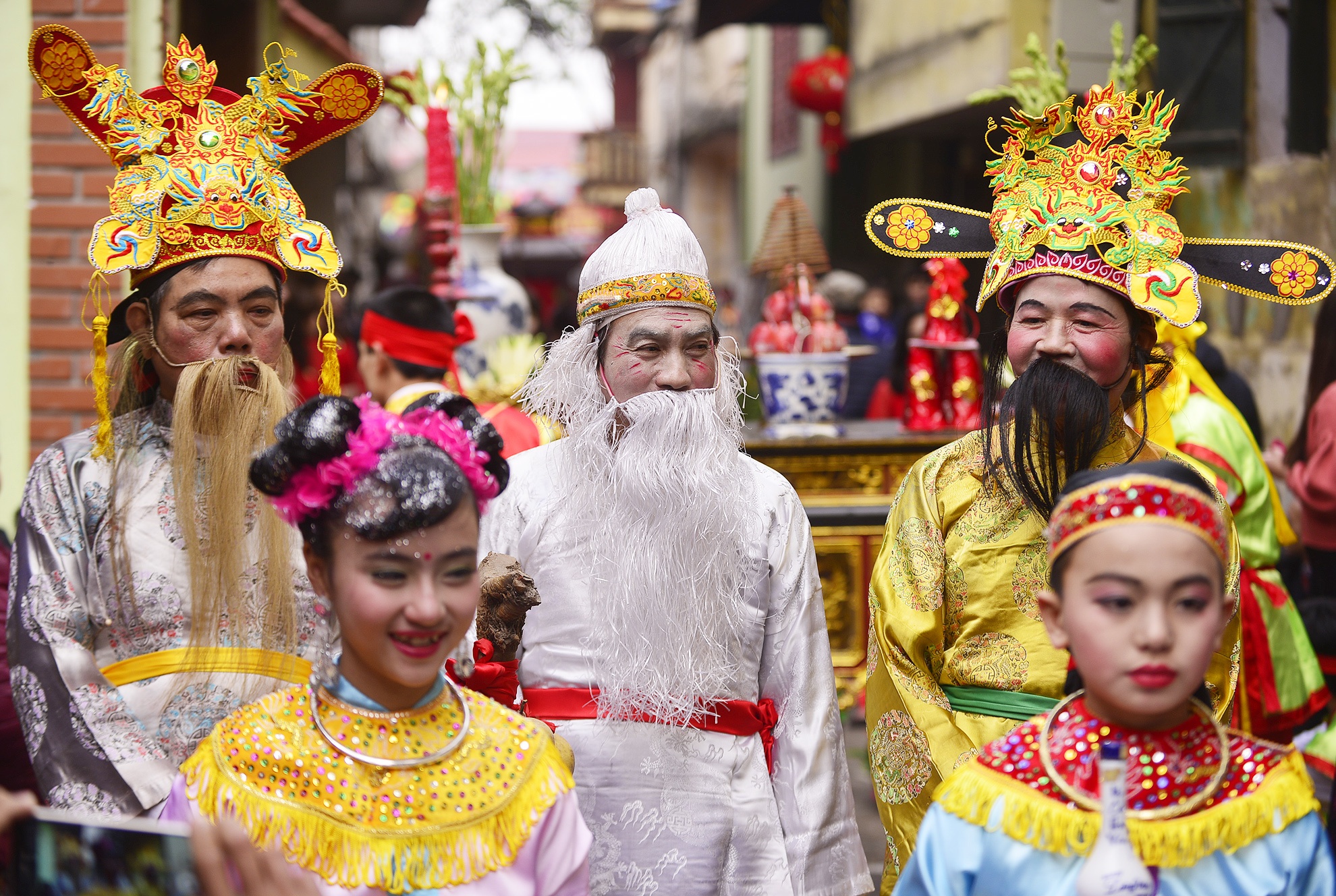 Ba vi Tam da tai le hoi doc dao vung dat Kinh Bac hinh anh