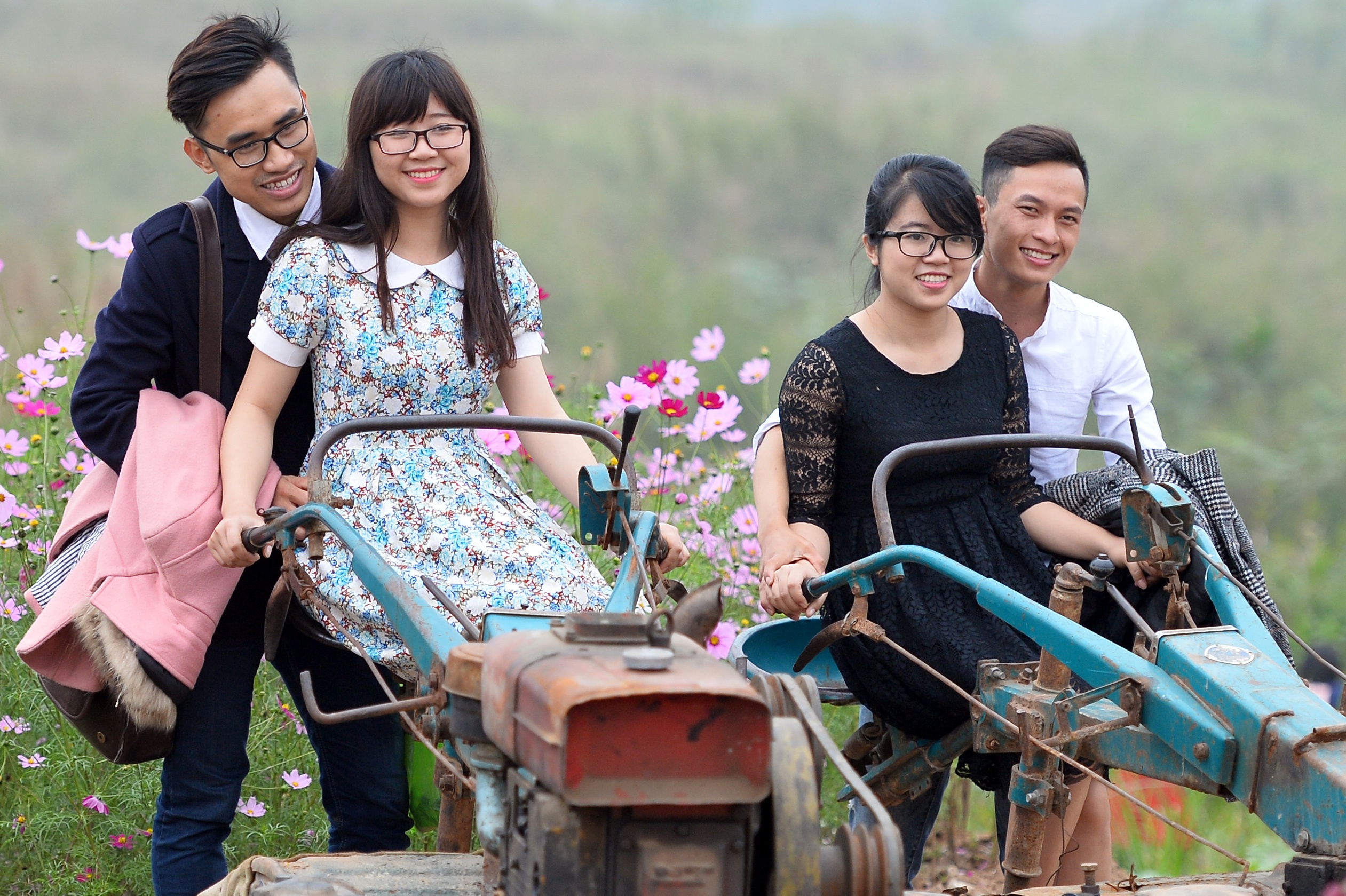 'Cong vien dong nat' thu hut gioi tre Ha thanh hinh anh