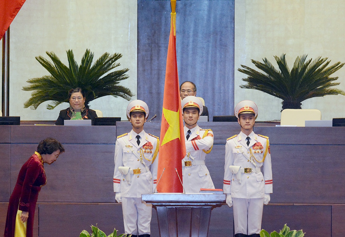 Ba Nguyen Thi Kim Ngan tuyen the nham chuc anh 3