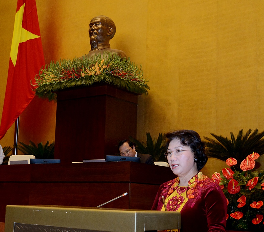 Ba Nguyen Thi Kim Ngan tuyen the nham chuc anh 8