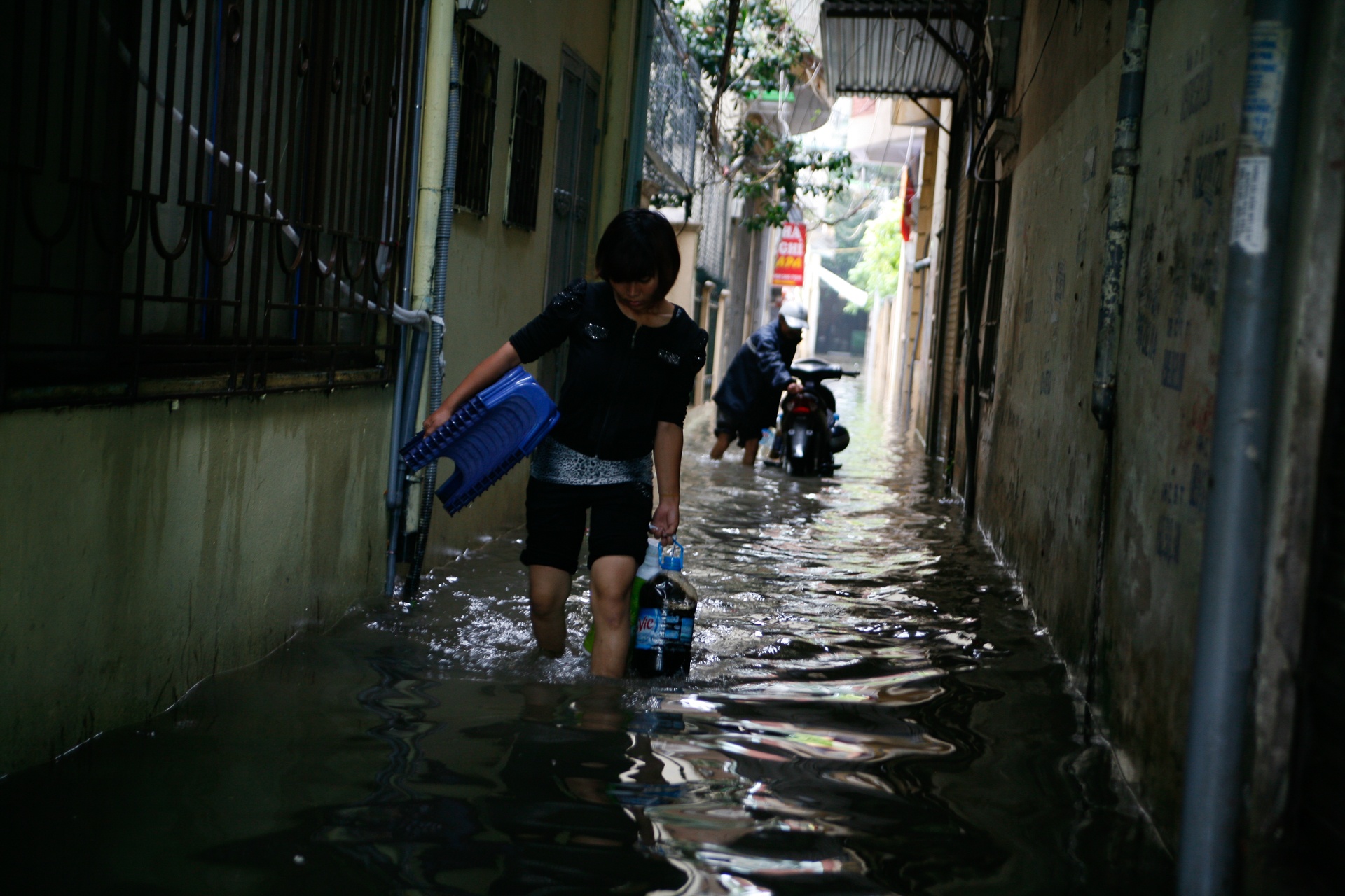 Mua lon Ha Noi ngap sau anh 8