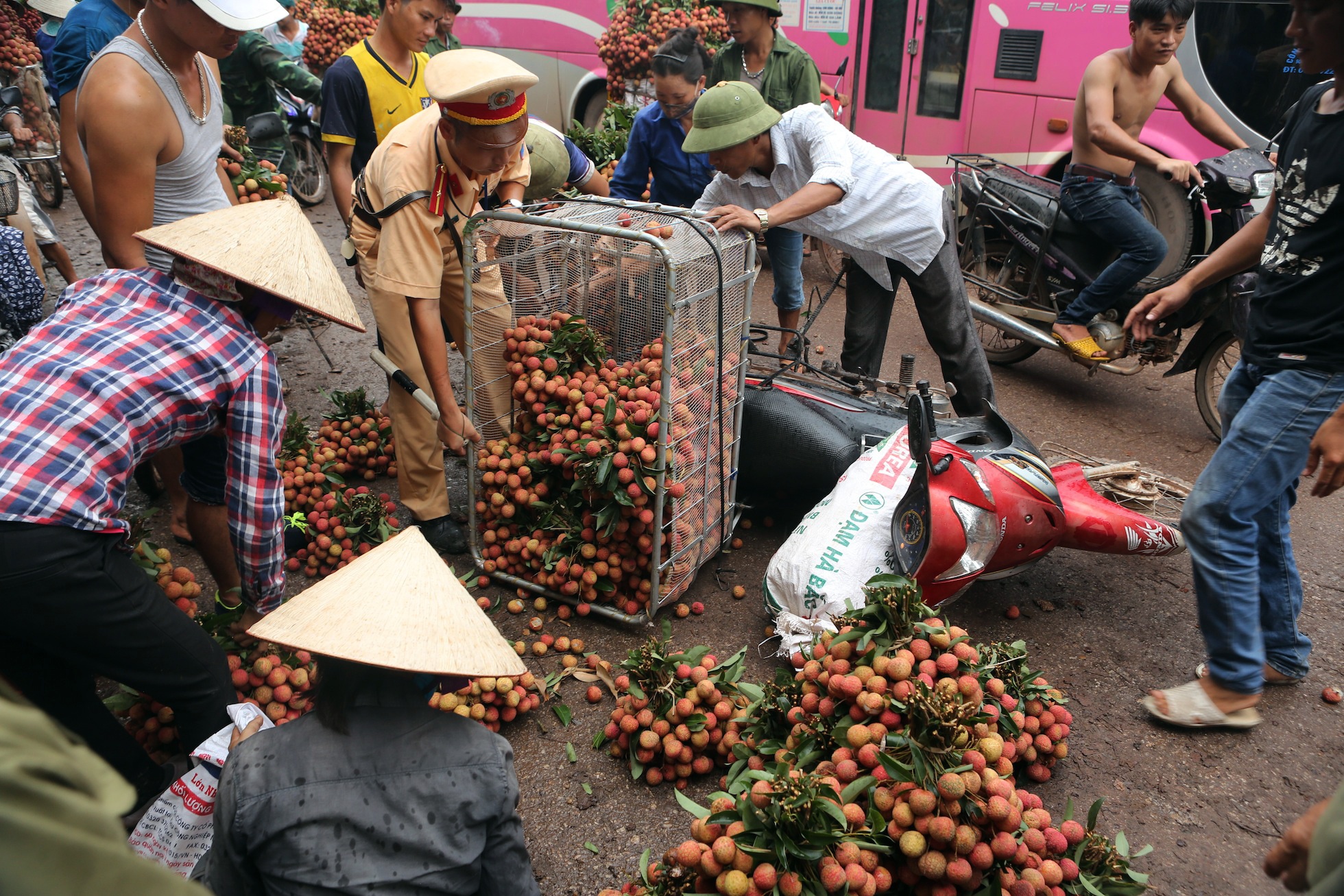 Cho vai Luc Ngan dong nget anh 10