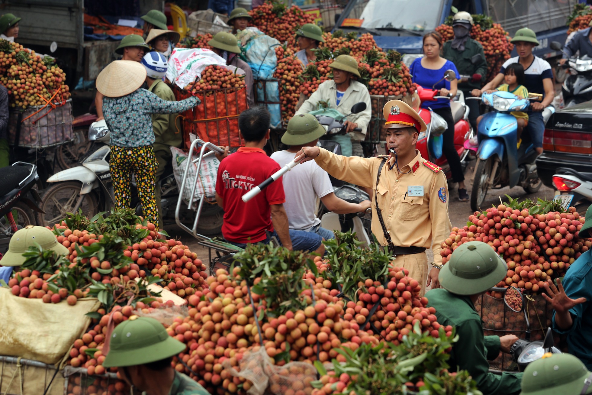 Cho vai Luc Ngan dong nget anh 9