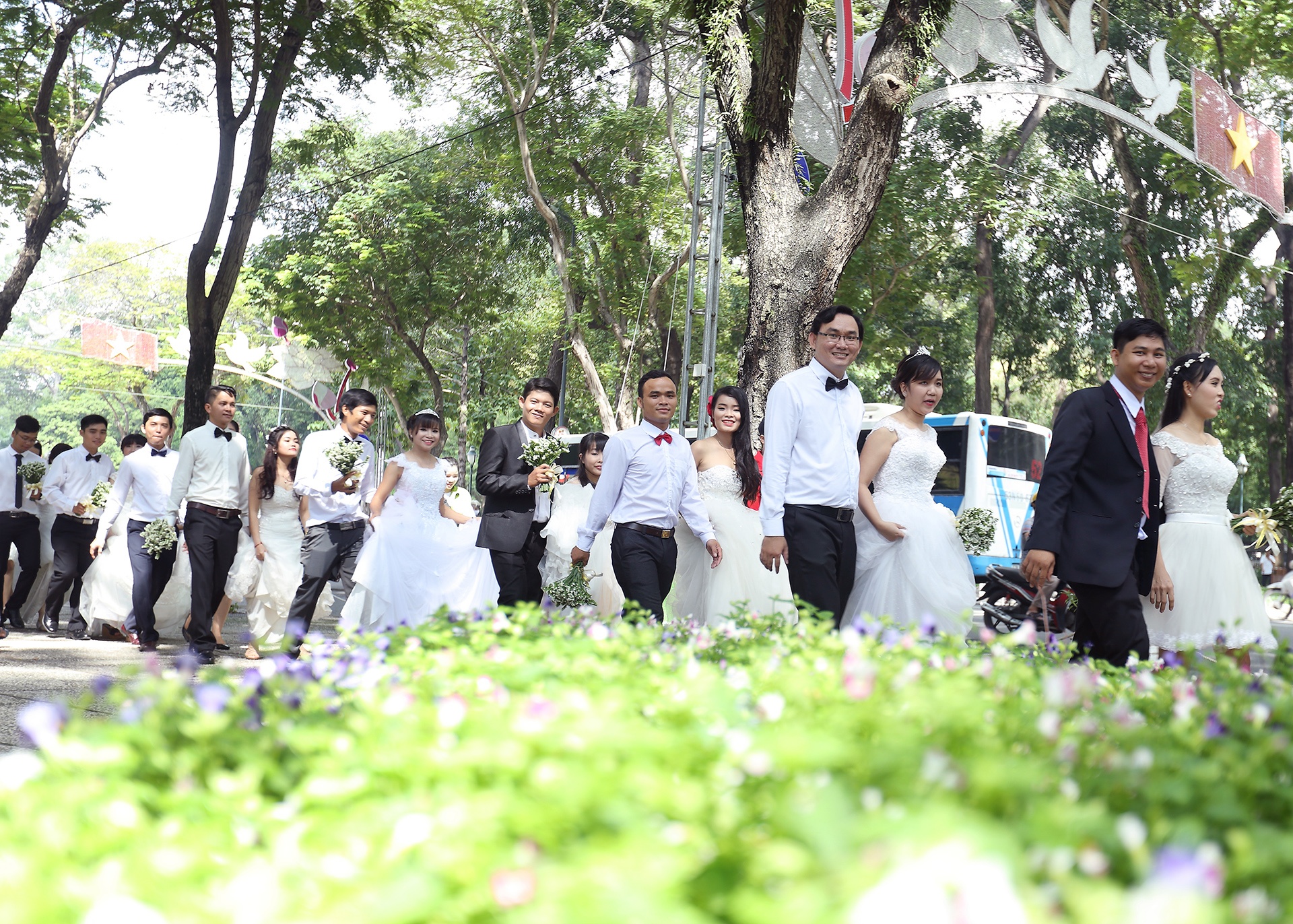 cuoi tap the o Sai Gon anh 1