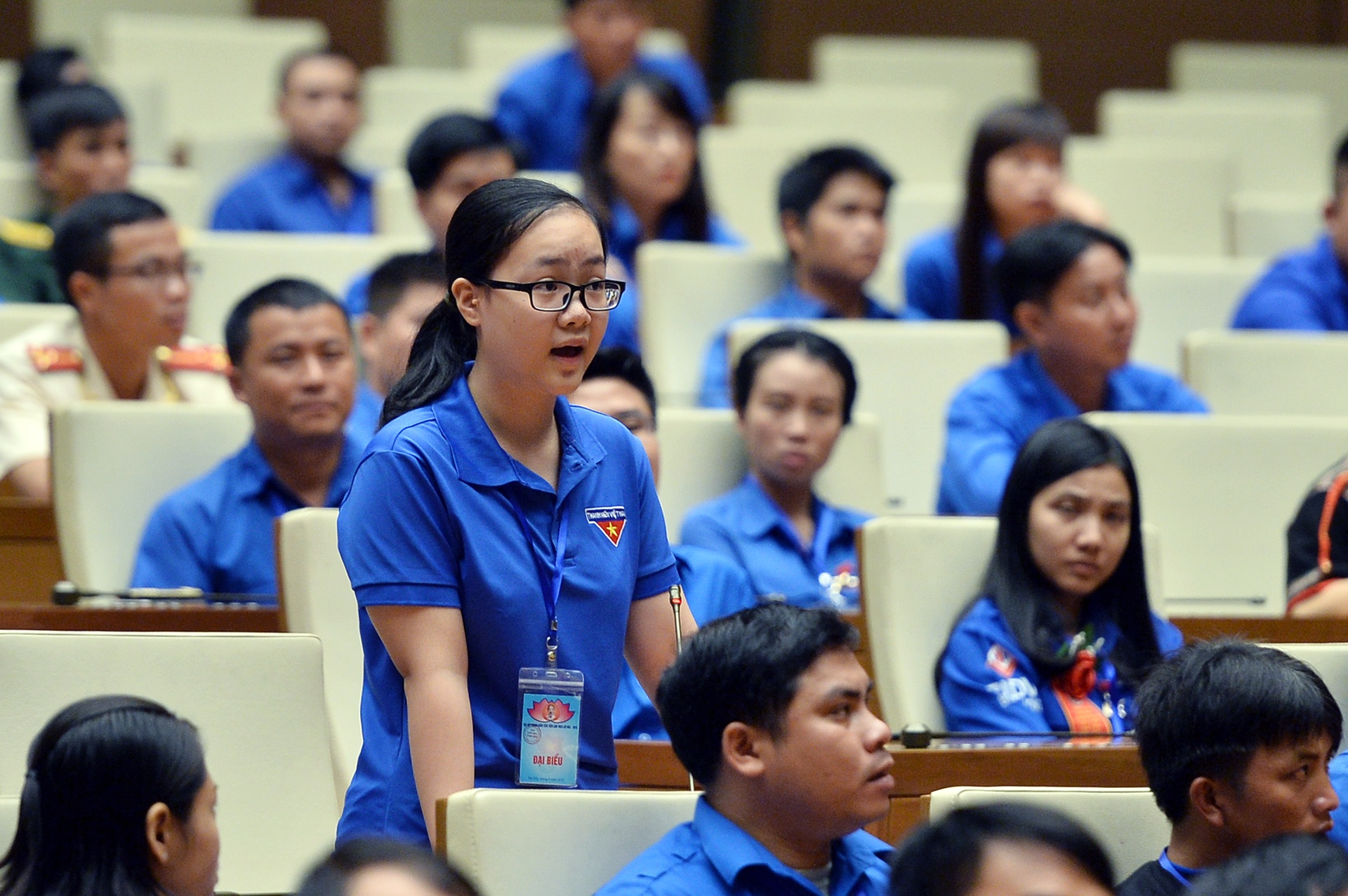 Chu tich Quoc hoi gap go thanh nien Viet Nam anh 8