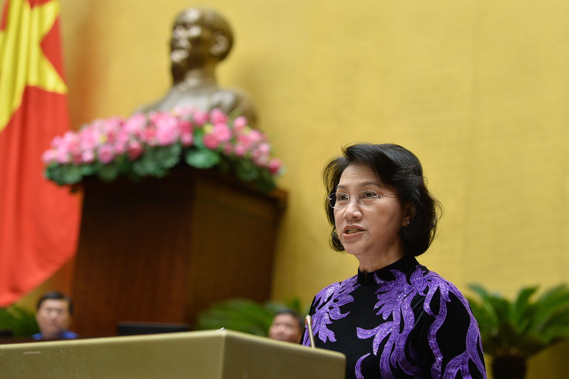 Chu tich Quoc hoi gap go thanh nien Viet Nam anh 10