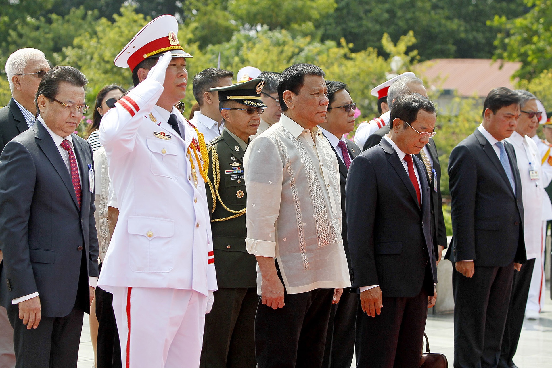 Tổng thống Philippines hoạt động tại Hà Nội ảnh 1 Tong thong Philippines hoat dong tai Ha Noi anh 1