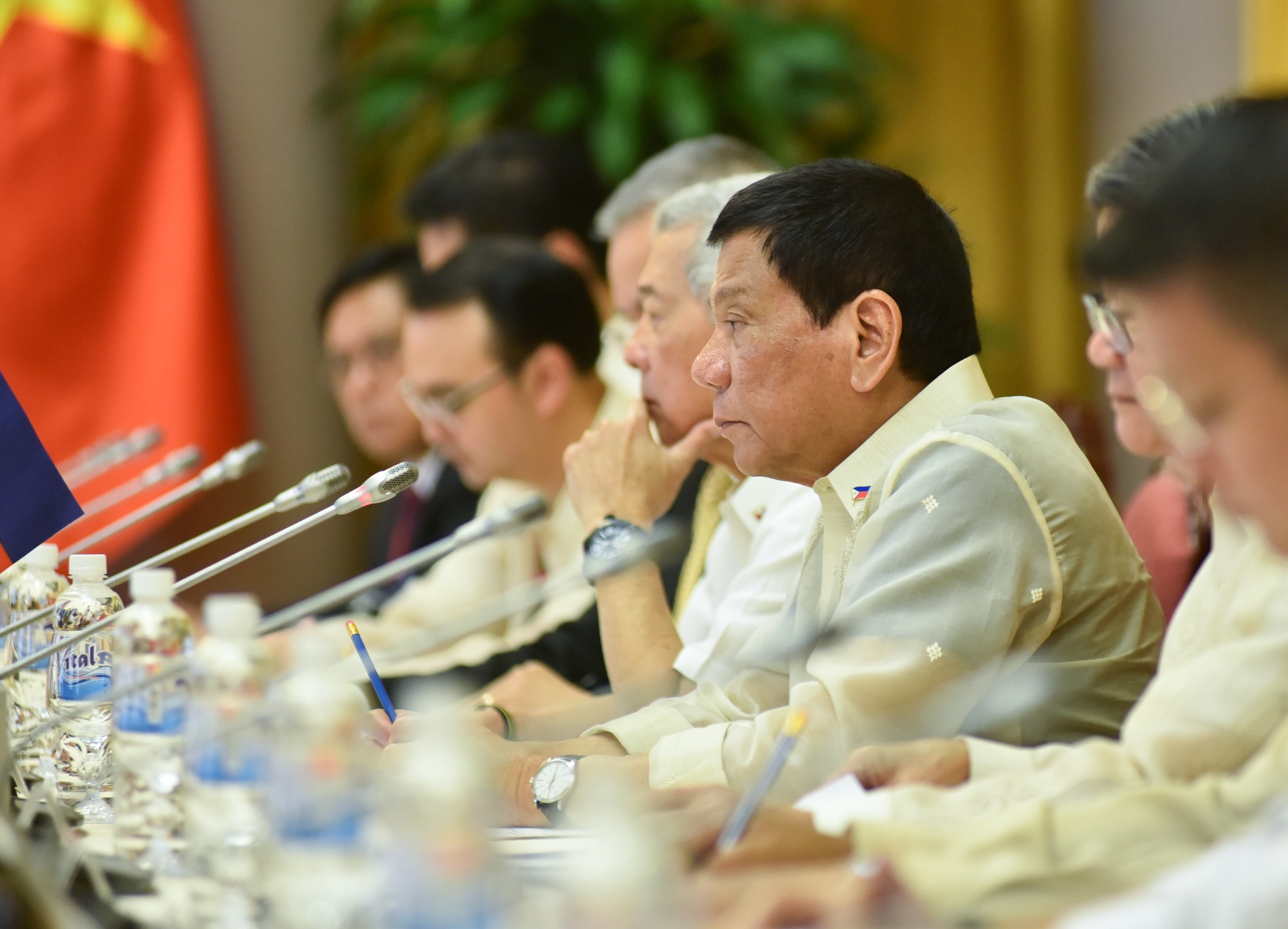 Tổng thống Philippines hoạt động tại Hà Nội ảnh 8 Tong thong Philippines hoat dong tai Ha Noi anh 8