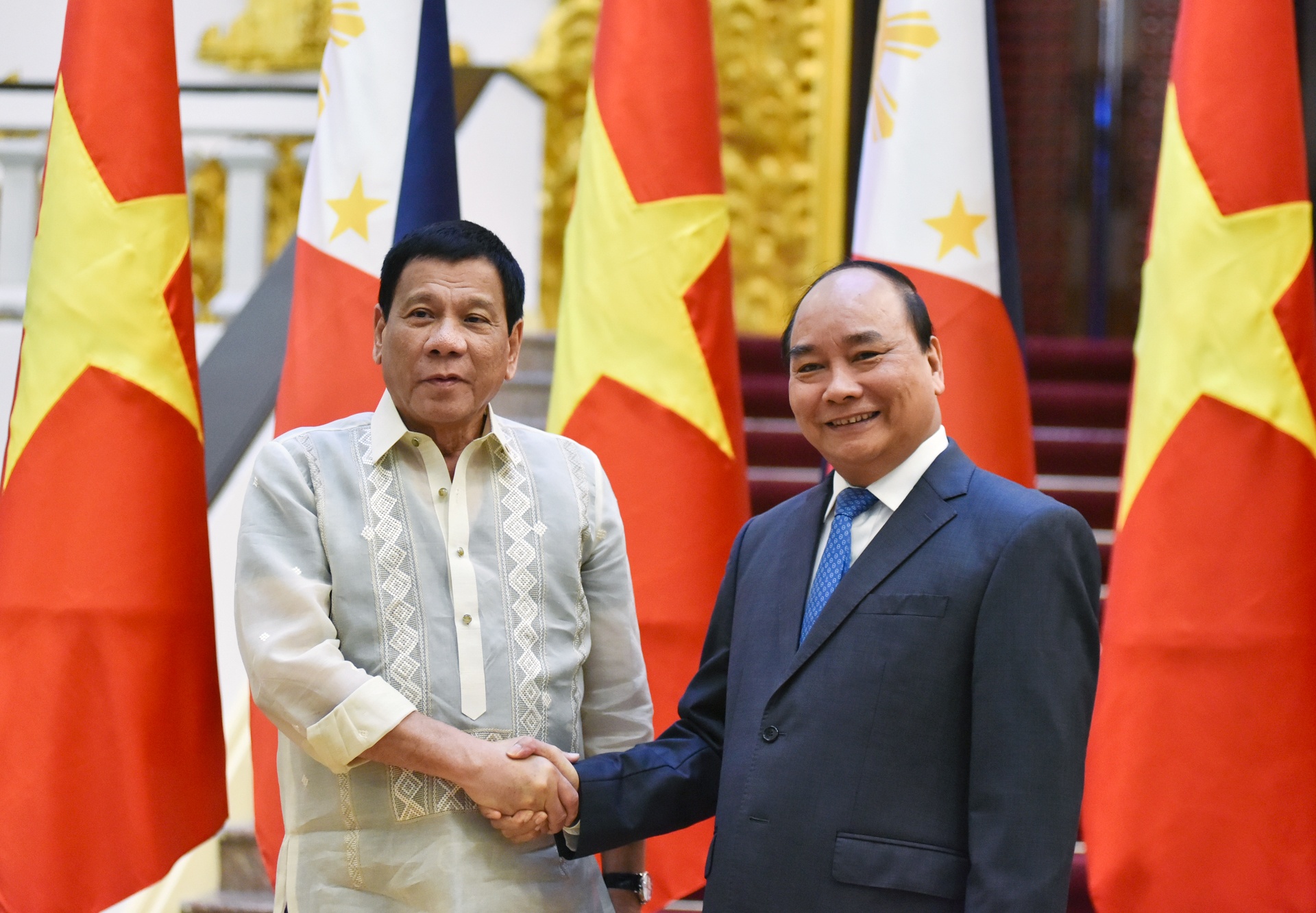 Tong thong Philippines gap go Thu tuong Nguyen Xuan Phuc anh 1