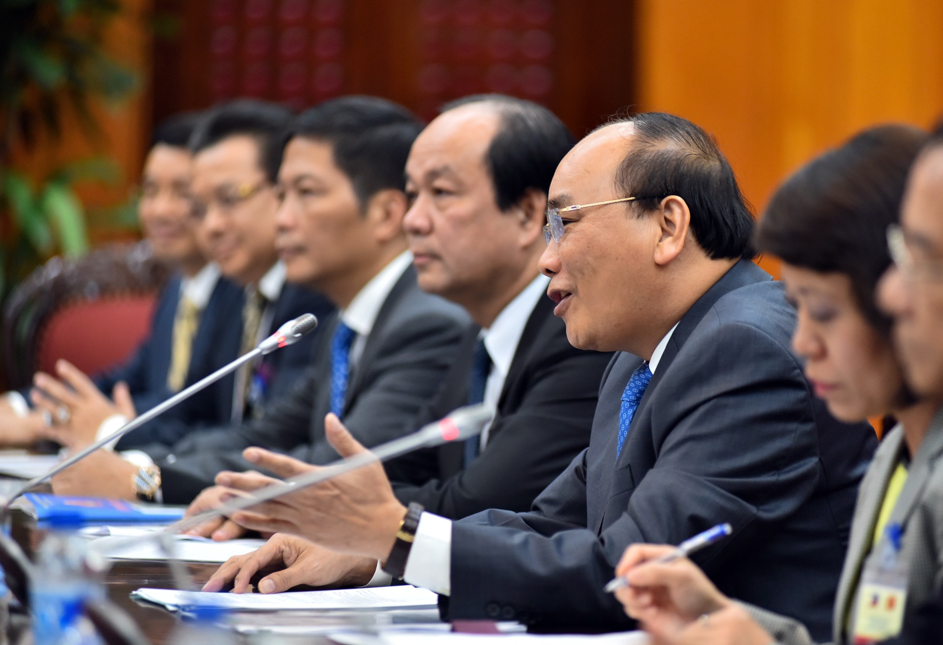 Tong thong Philippines gap go Thu tuong Nguyen Xuan Phuc anh 2