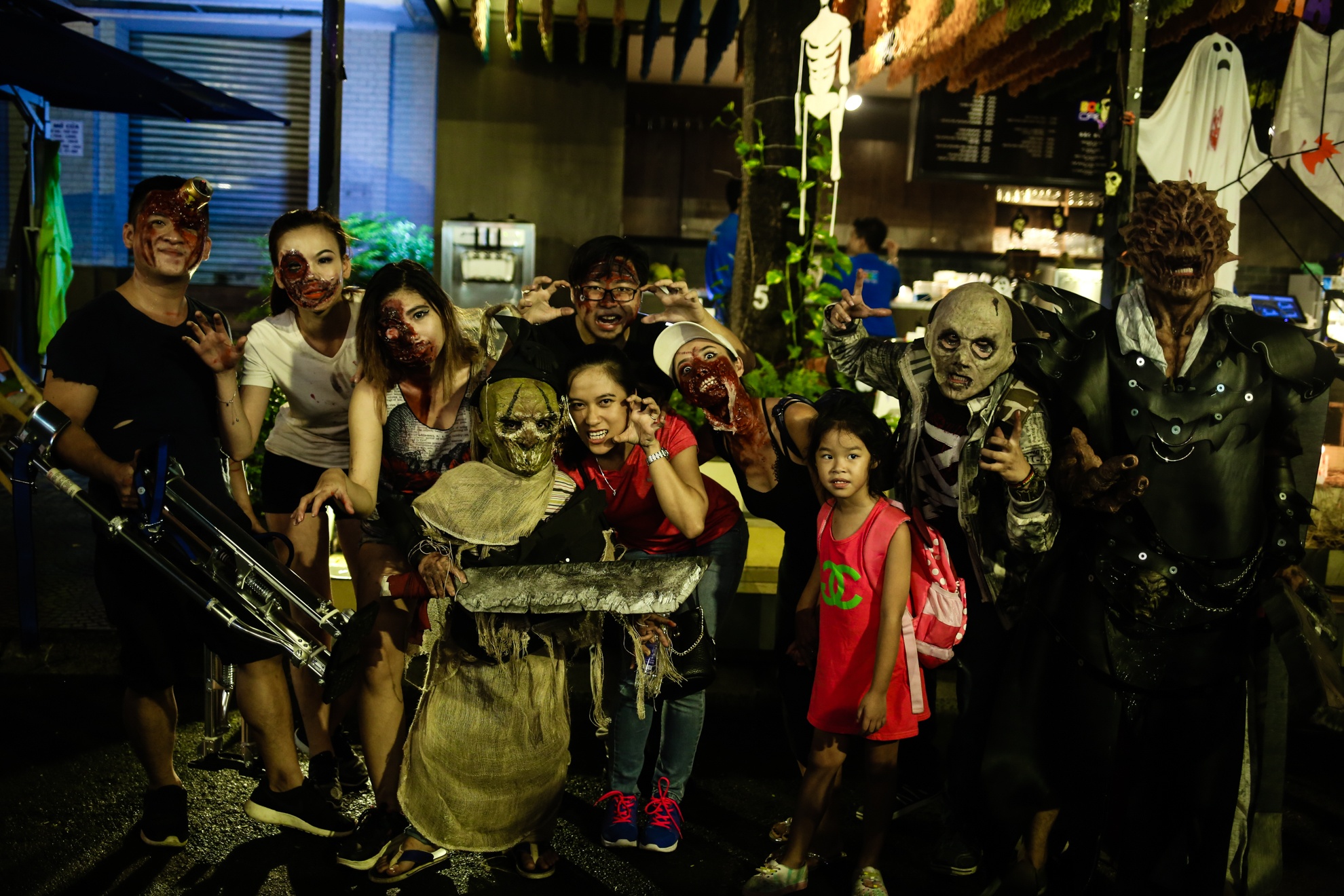 Halloween o Sai Gon anh 1
