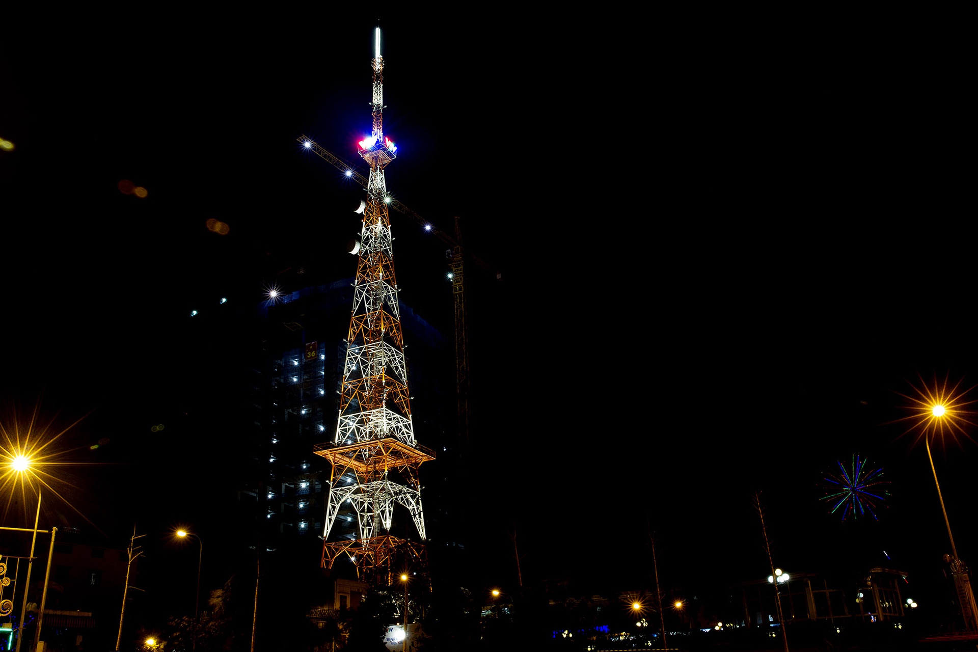 cot phat song VTV bi pha do anh 1