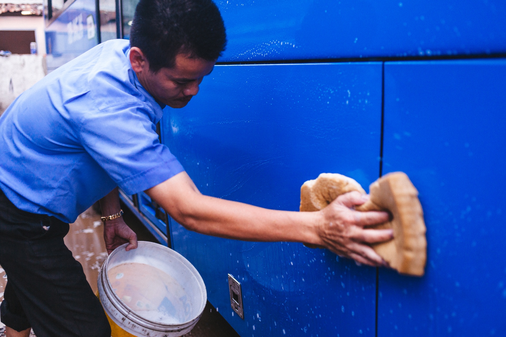 Xe buyt o Sai Gon anh 4