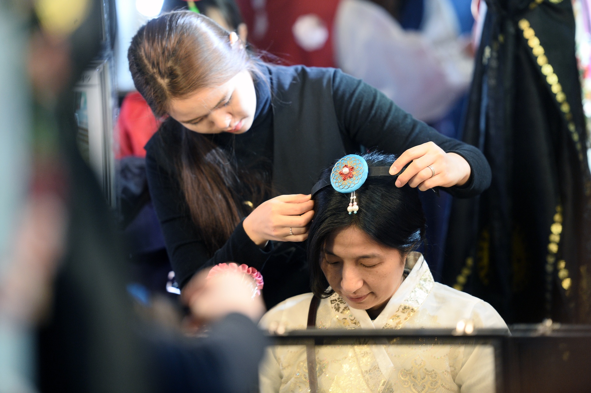 mac thu hanbok tai Seoul,  Han Quoc anh 5