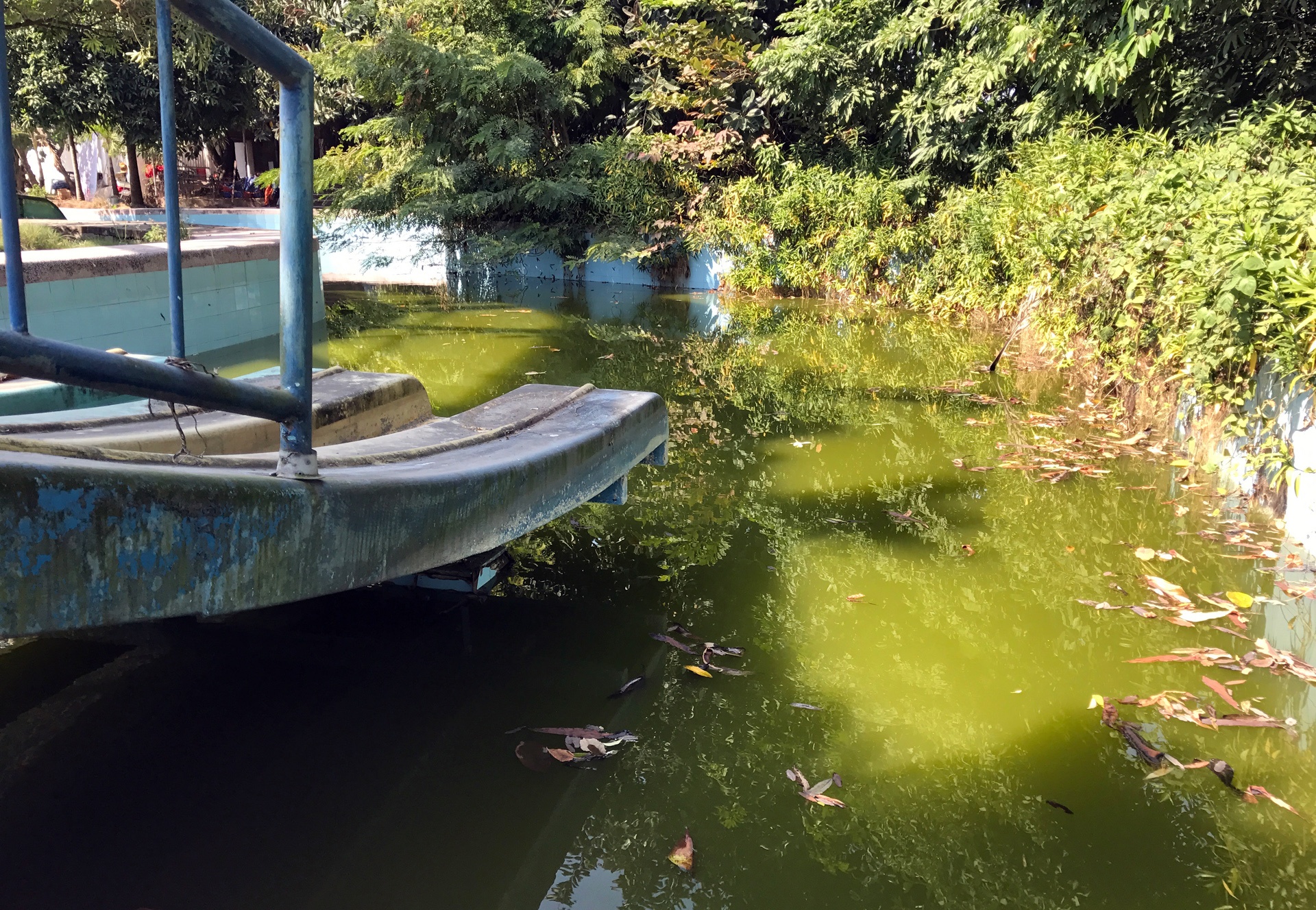 cong vien nuoc bo hoang o Ha Noi anh 9