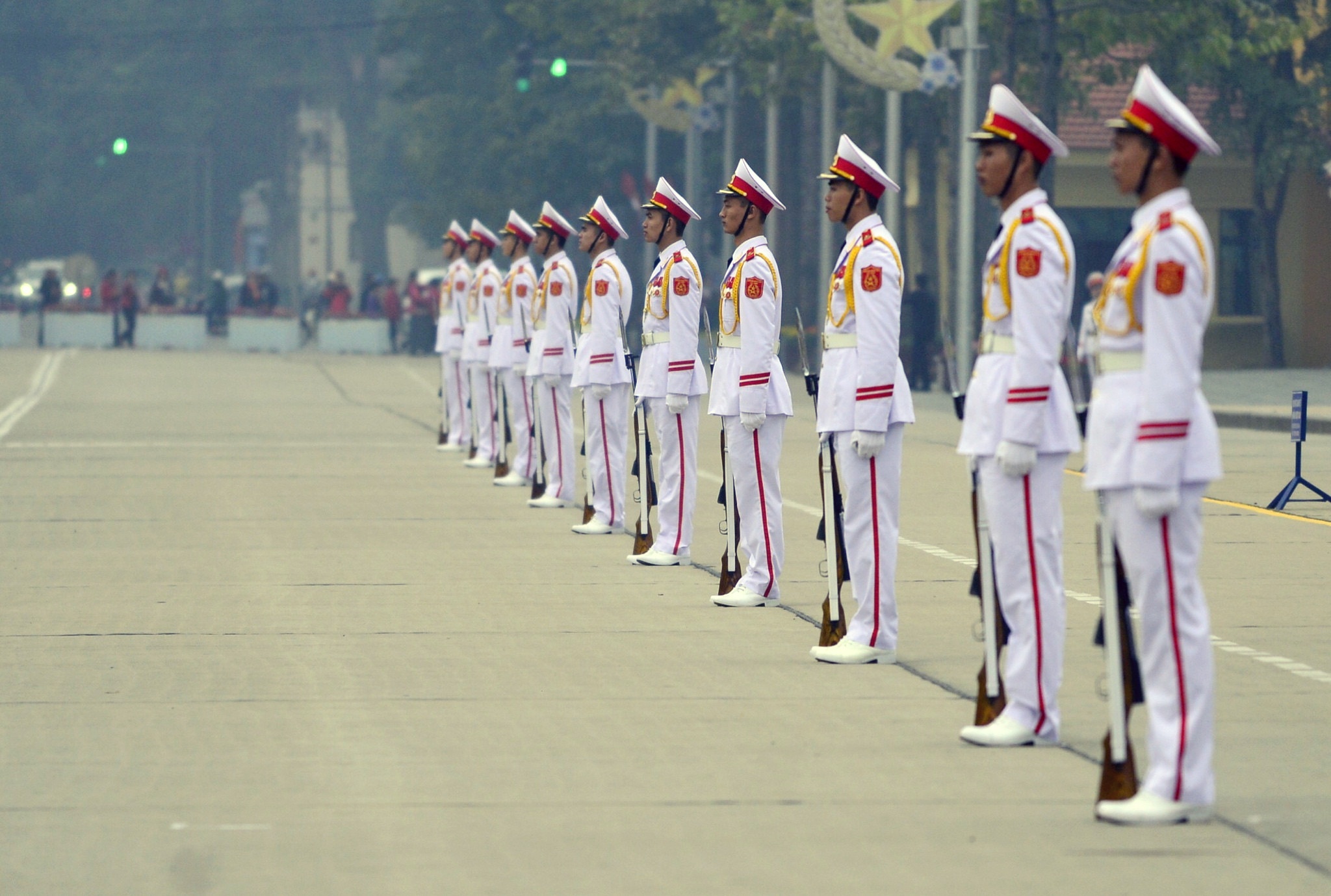 lanh dao Dang,  Nha nuoc vieng Chu tich Ho Chi Minh anh 1