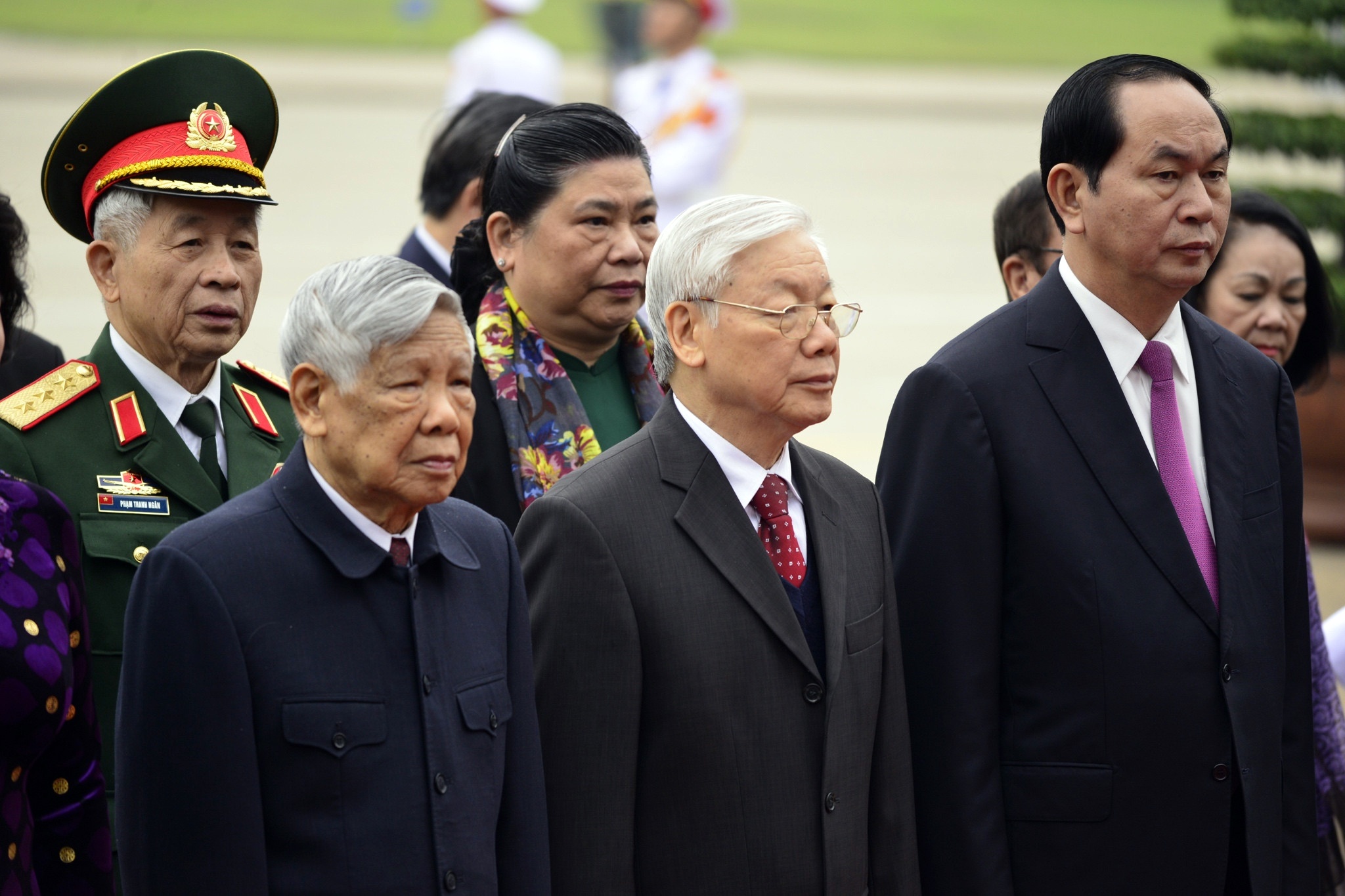 Lanh dao Dang, Nha nuoc vieng Chu tich Ho Chi Minh hinh anh