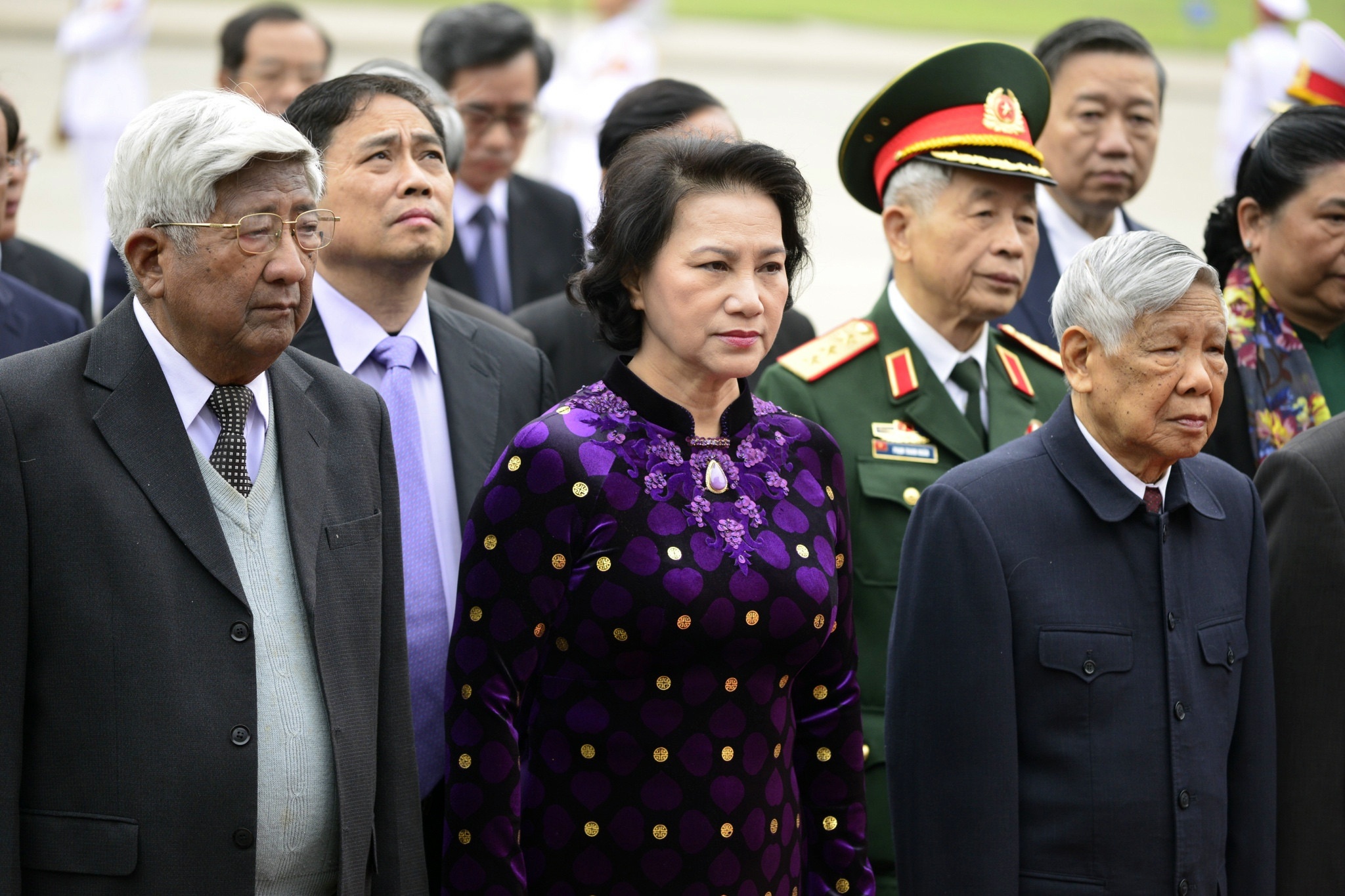 lanh dao Dang,  Nha nuoc vieng Chu tich Ho Chi Minh anh 7