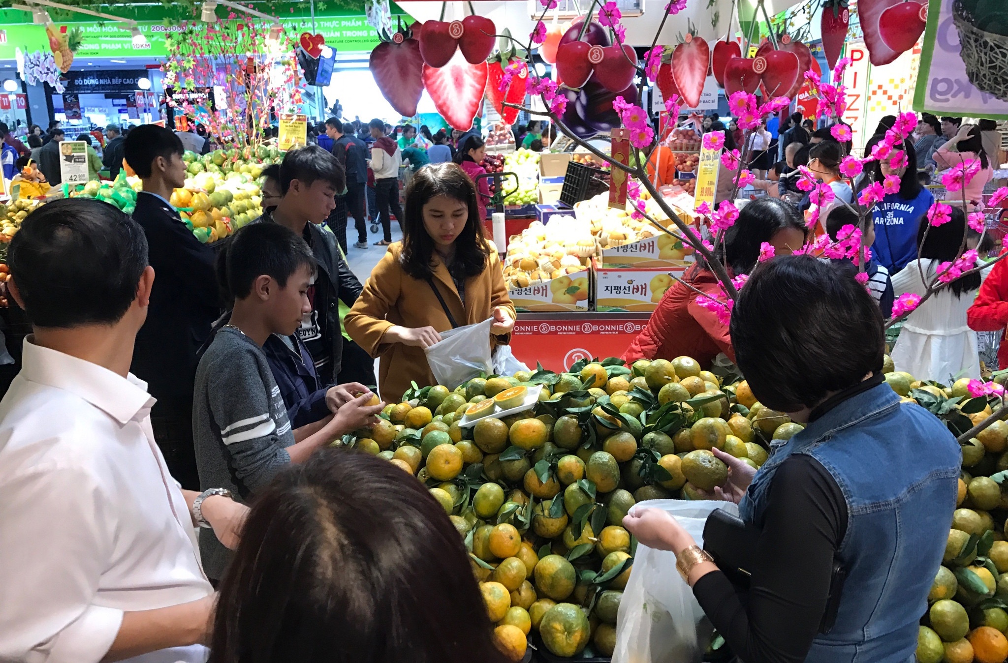 mua sam o sieu thi Big C ngay Tet anh 15