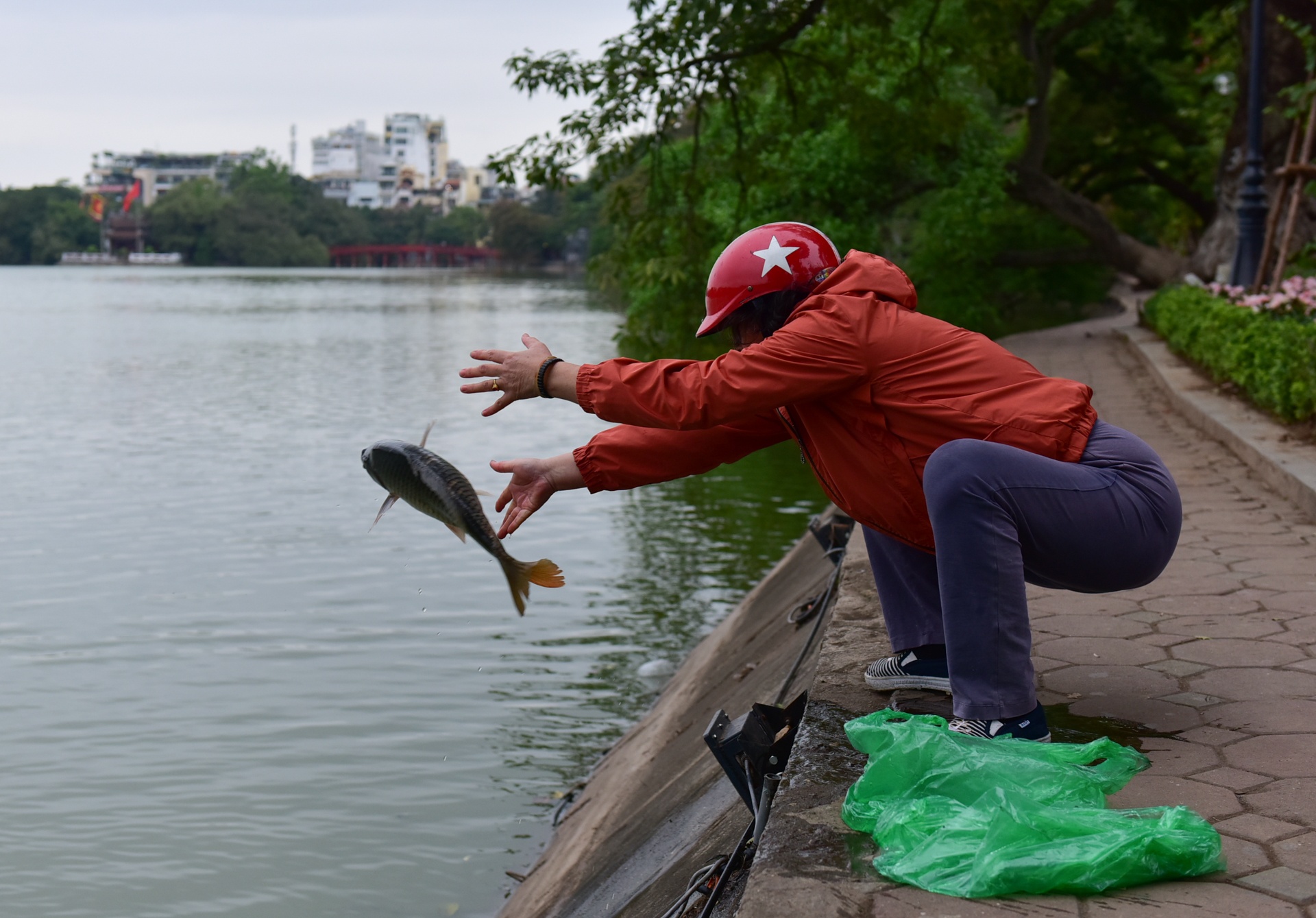 tha ca chep tien Tao quan chau troi anh 3