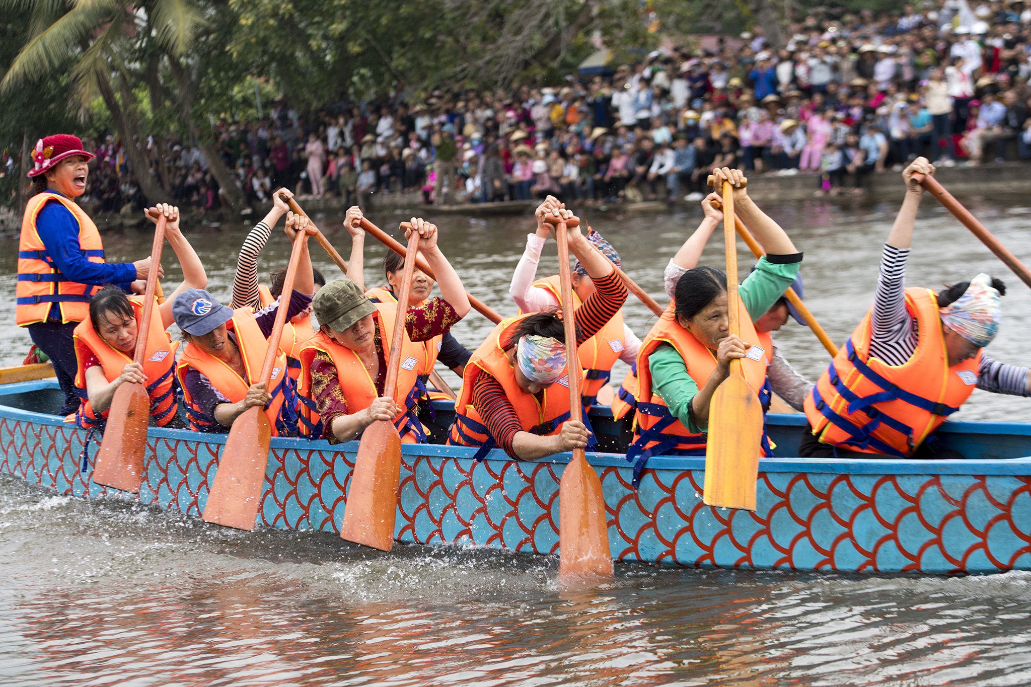 hoi thi bat vit o Thanh Ha Hai Duong anh 2