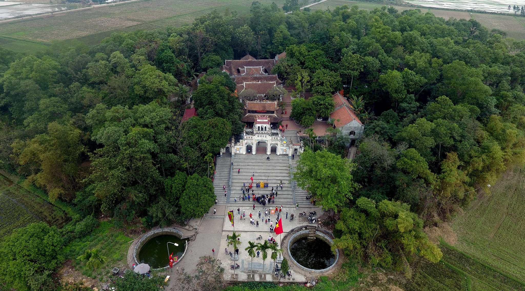 le hoi ruoc vua song o Dong Anh anh 1