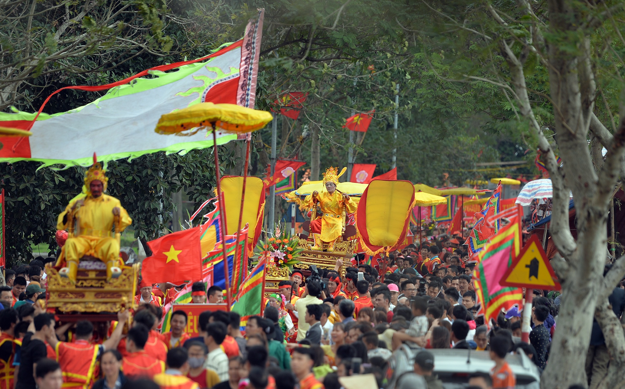 le hoi ruoc vua song o Dong Anh anh 3