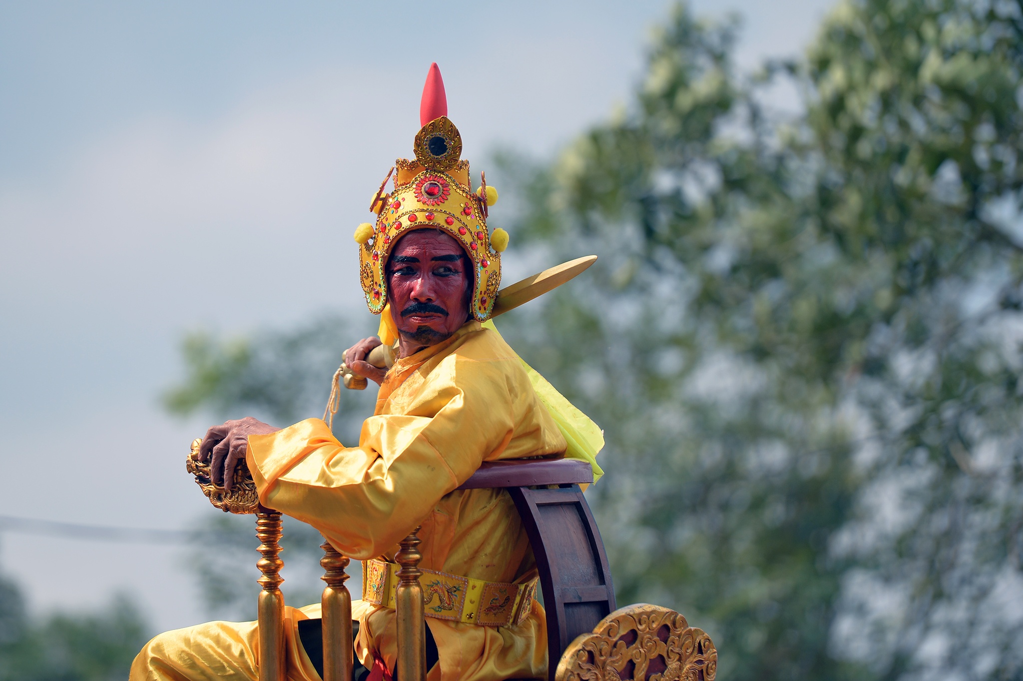 le hoi ruoc vua song o Dong Anh anh 12