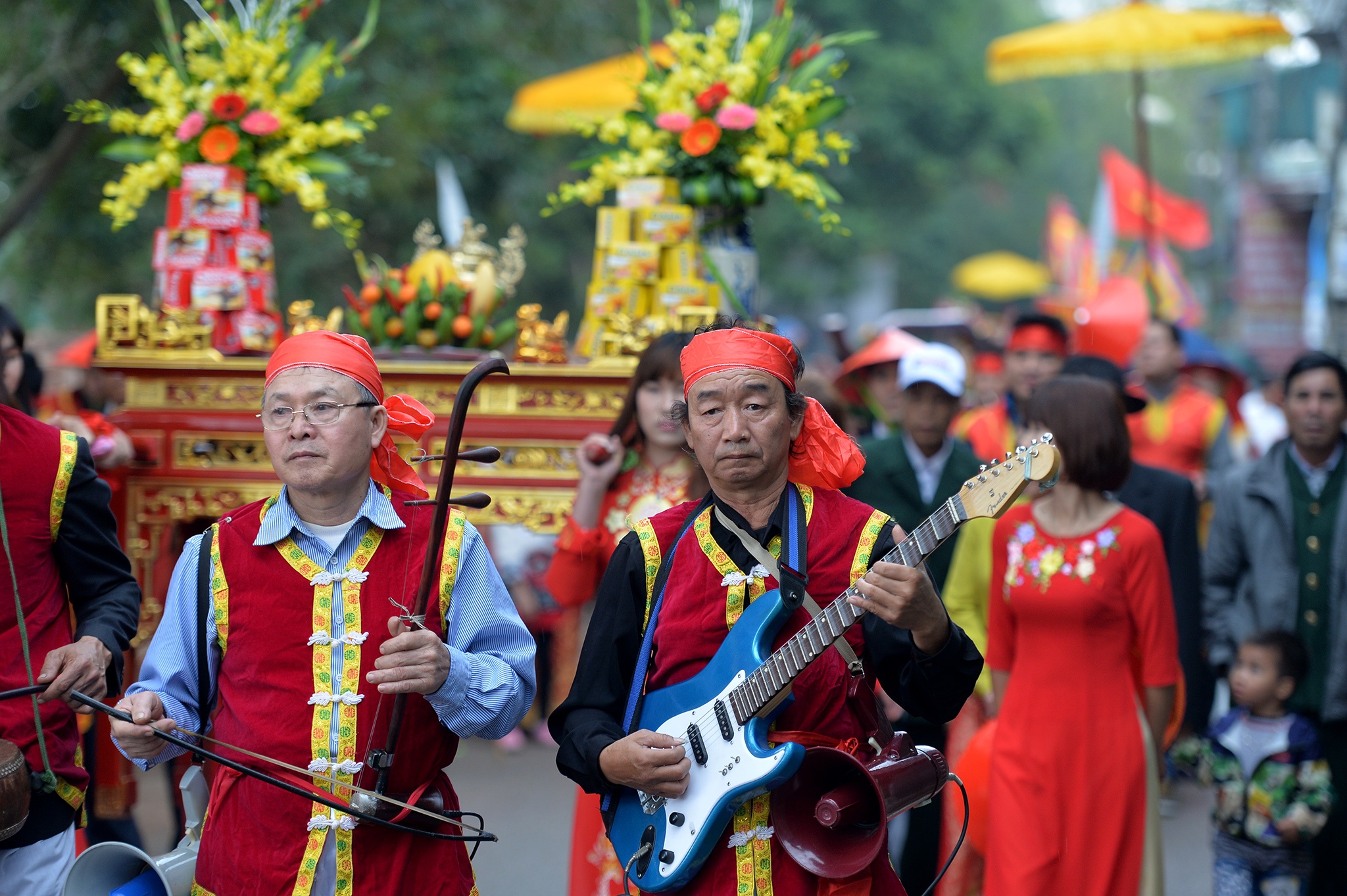 le hoi ruoc vua song o Dong Anh anh 14